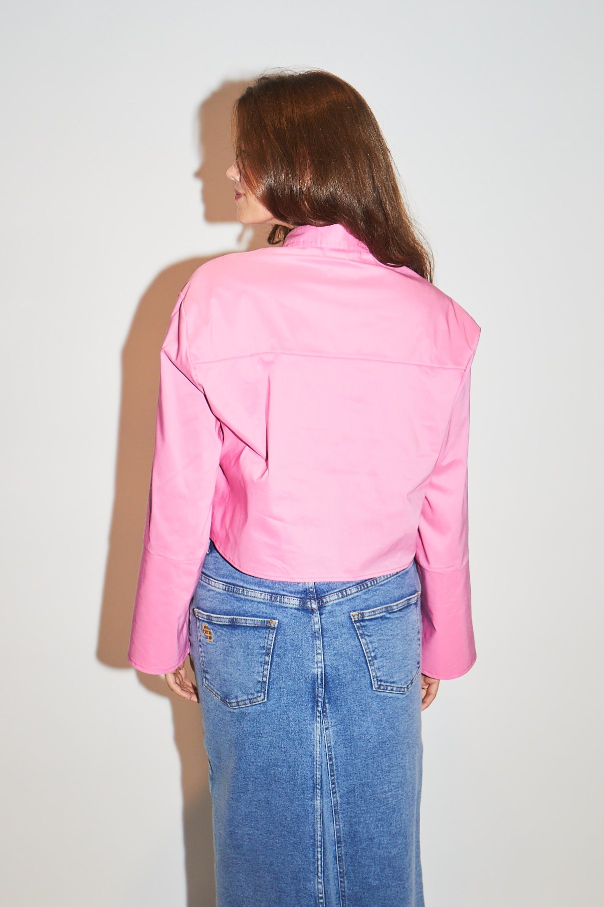 RE/BORN Antwerp Adriana blouse/ top Candy Pink