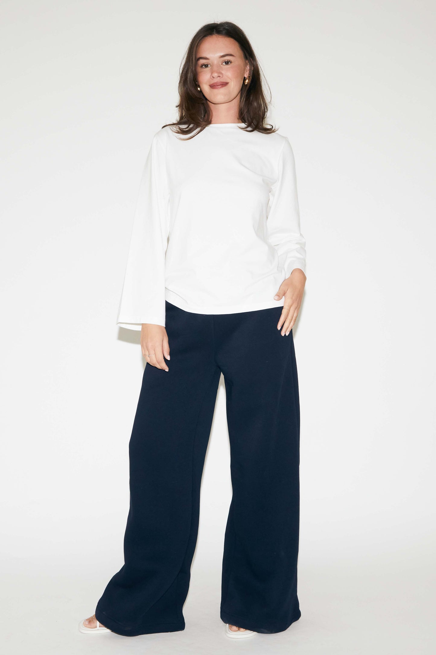 RE/BORN Antwerp Amy t-shirt Offwhite