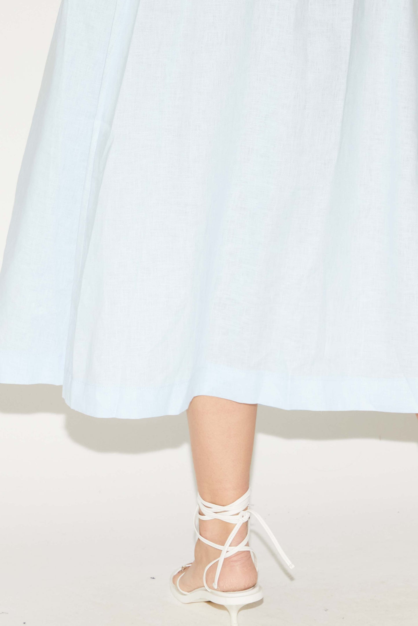 RE/BORN Antwerp Ange skirt Light Blue