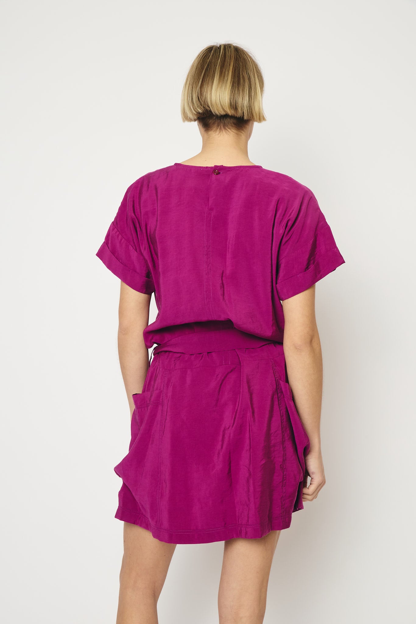 RE/BORN Antwerp Augusta dress Orchid