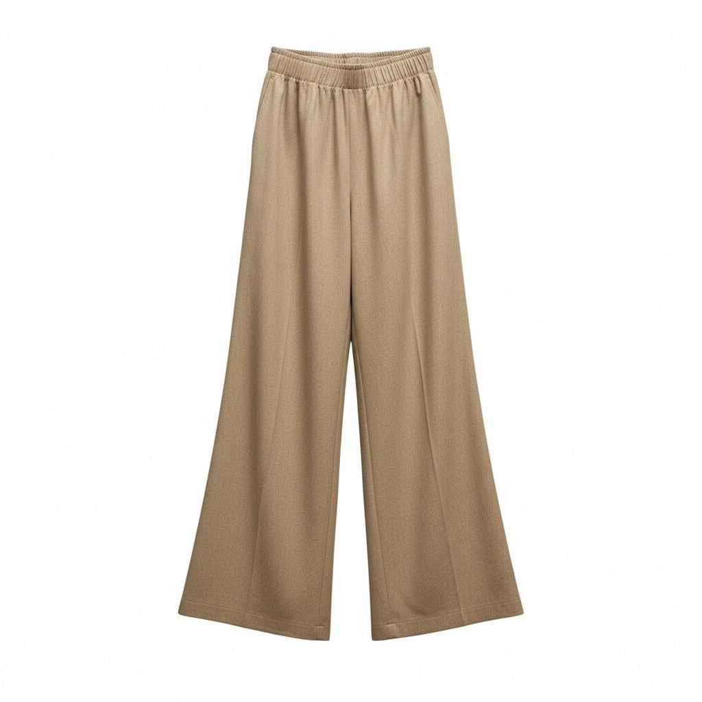RE/BORN Antwerp Bella Wool trousers Crème