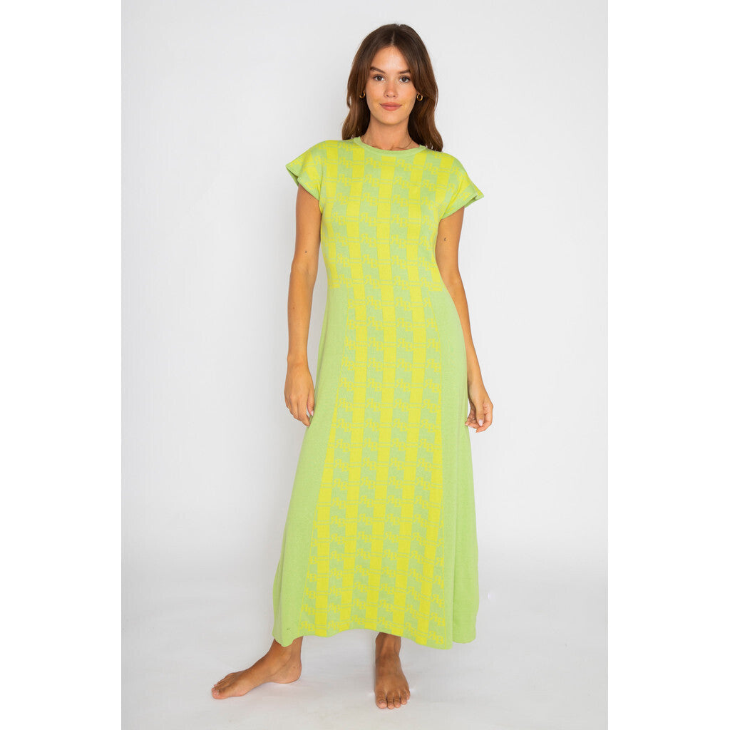 RE/BORN Antwerp Brasil dress Rain Forest