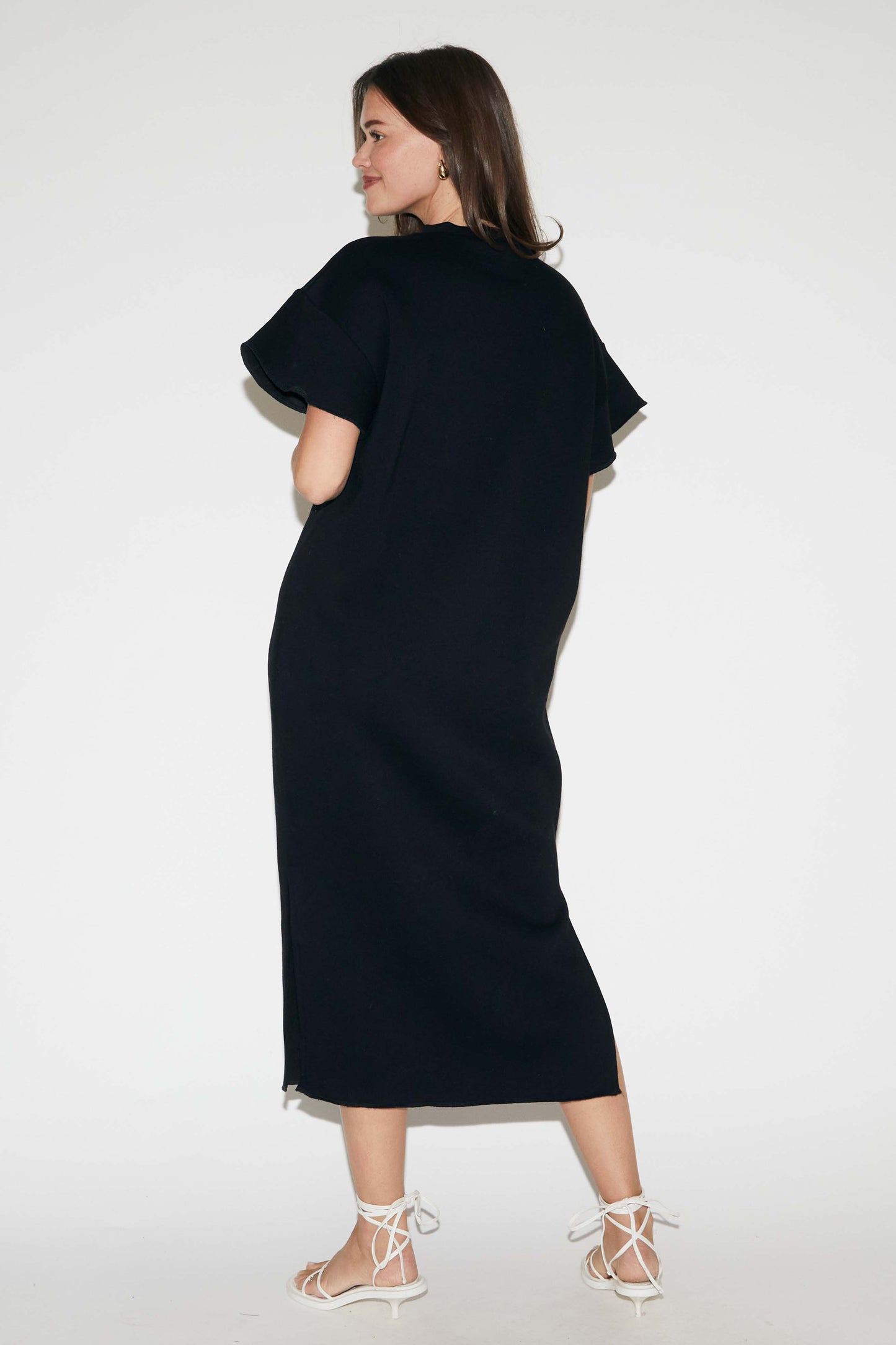 RE/BORN Antwerp Carla dress Black