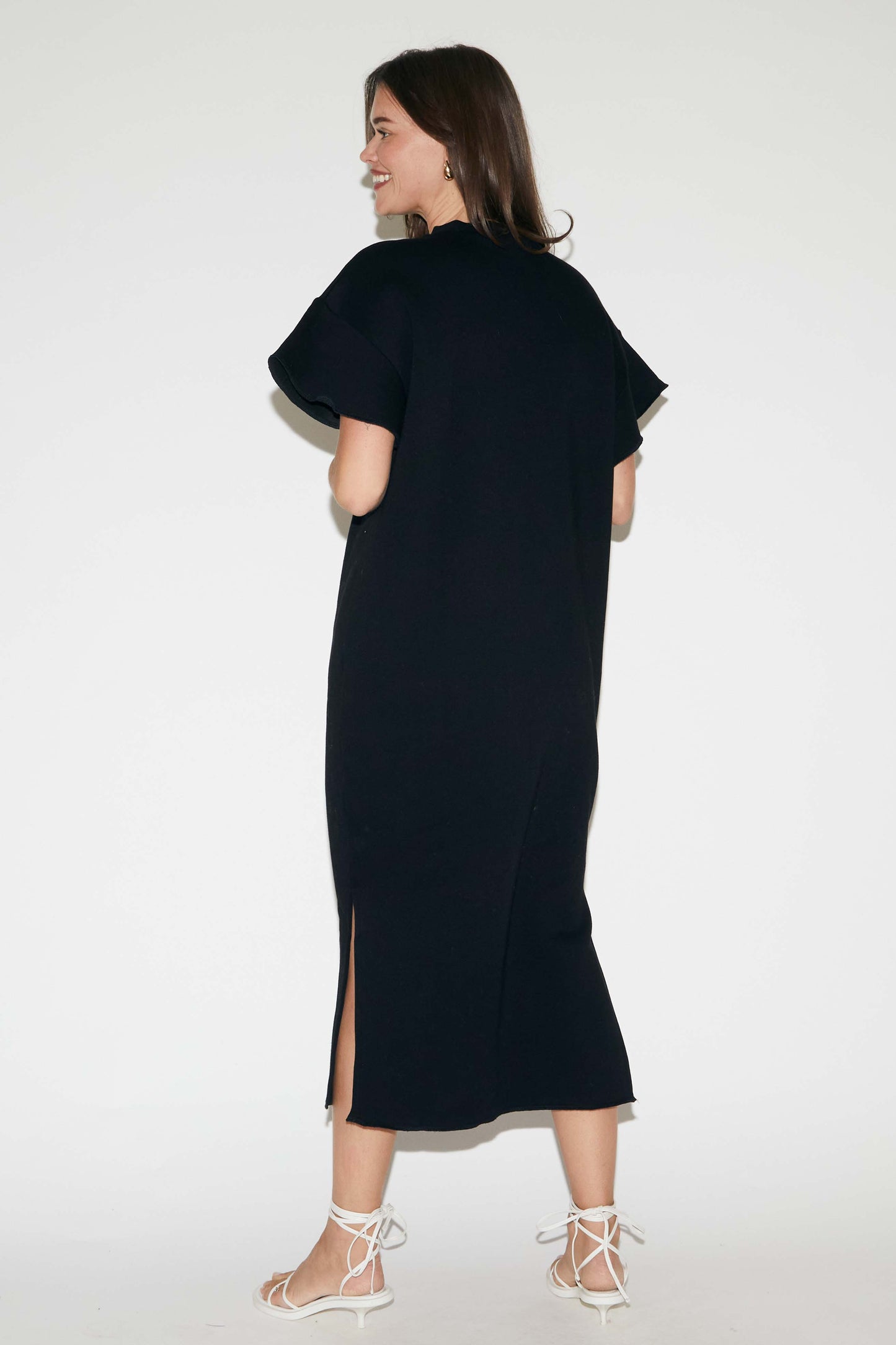 RE/BORN Antwerp Carla dress Black