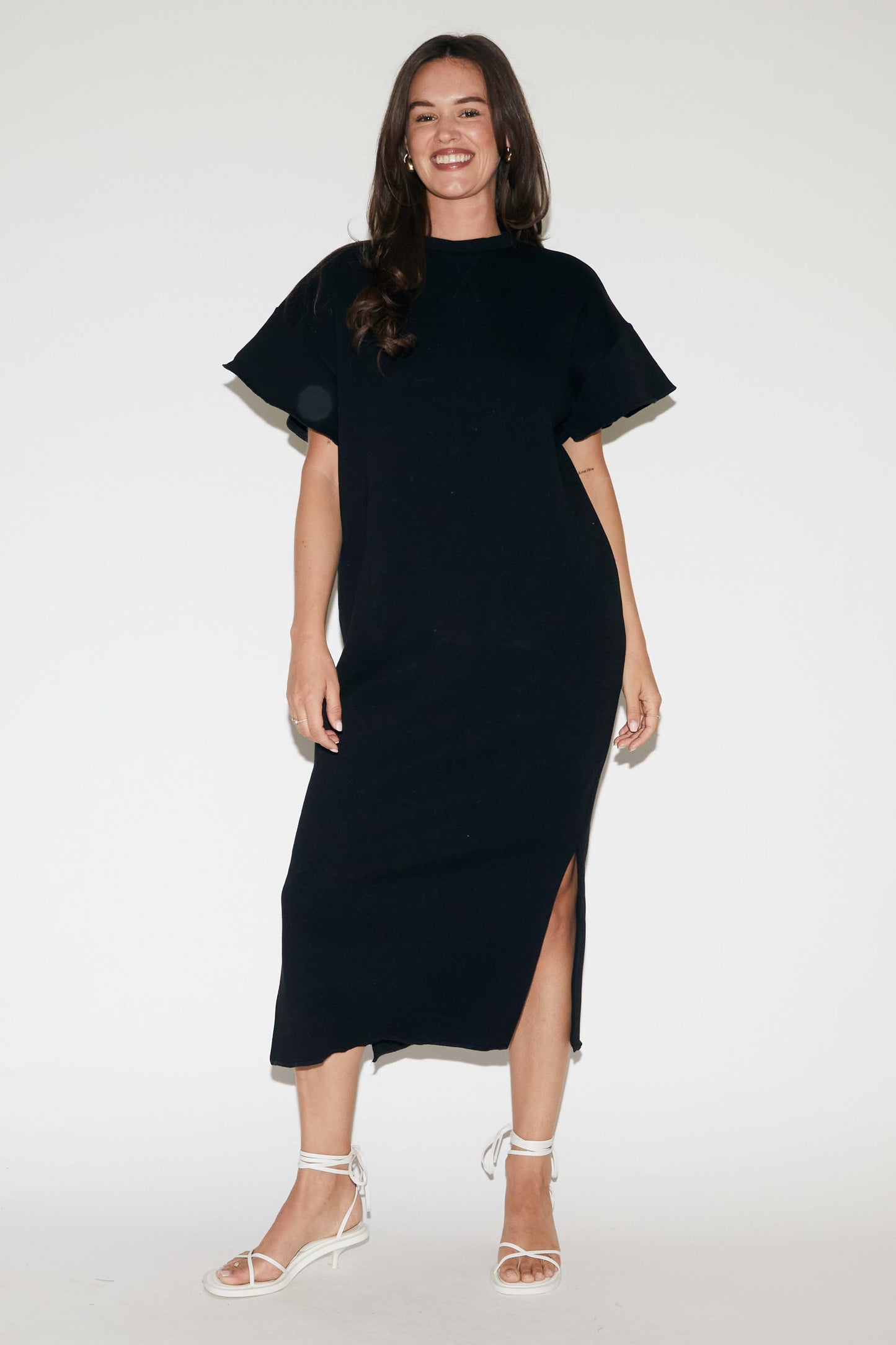 RE/BORN Antwerp Carla dress Black