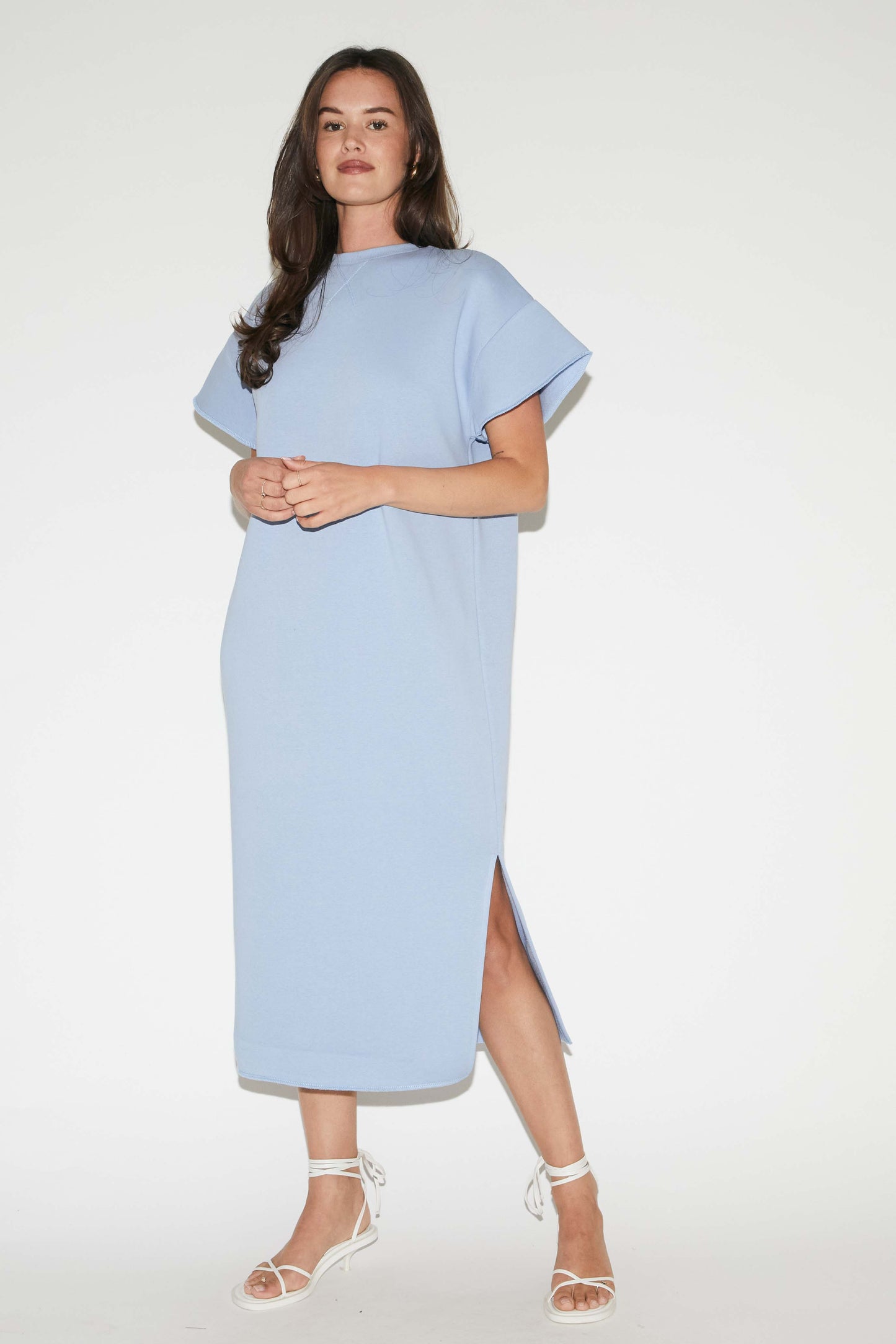 RE/BORN Antwerp Carla dress Light Blue