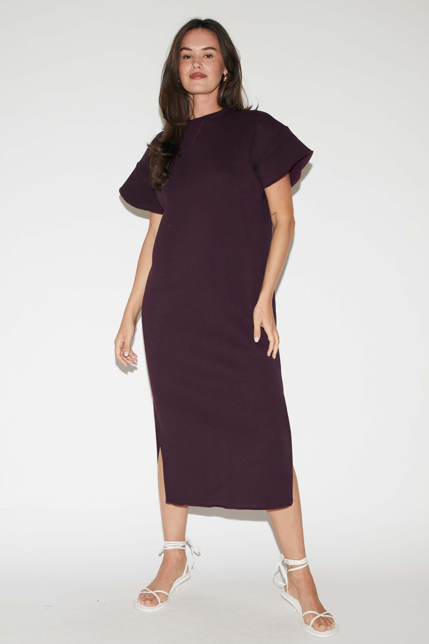 RE/BORN Antwerp Carla dress Vino