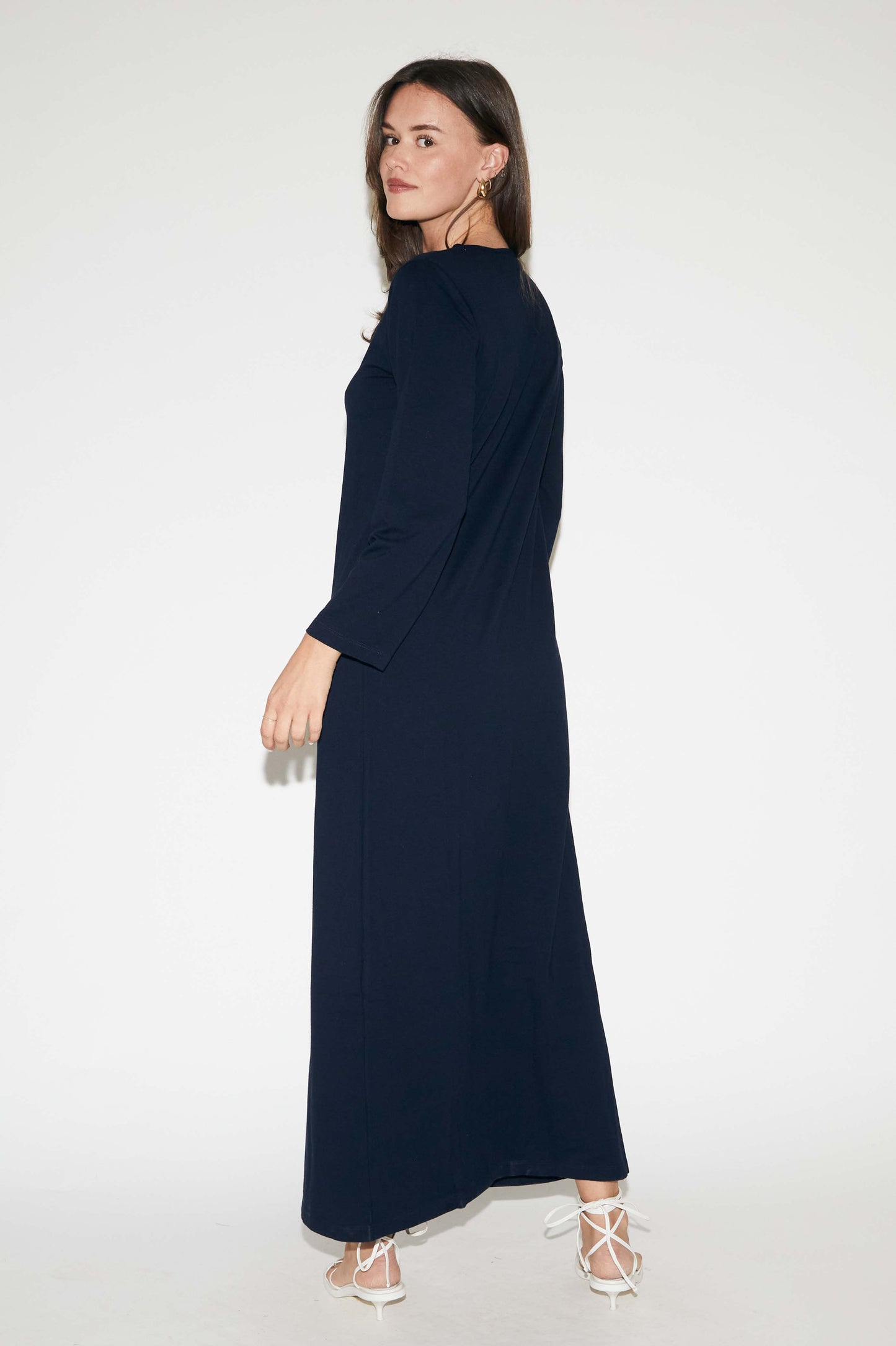 RE/BORN Antwerp Chiara dress Dark Blue