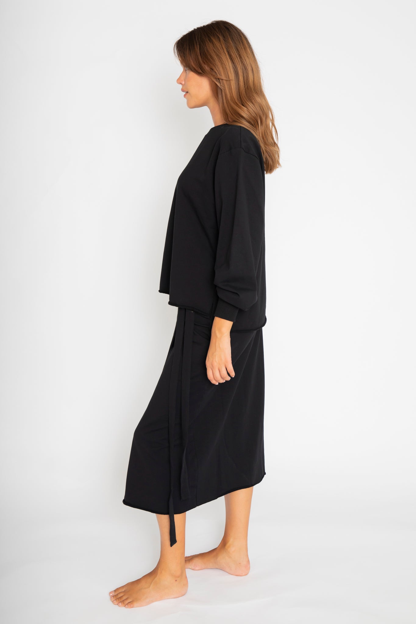 RE/BORN Antwerp Chloe sweater Black