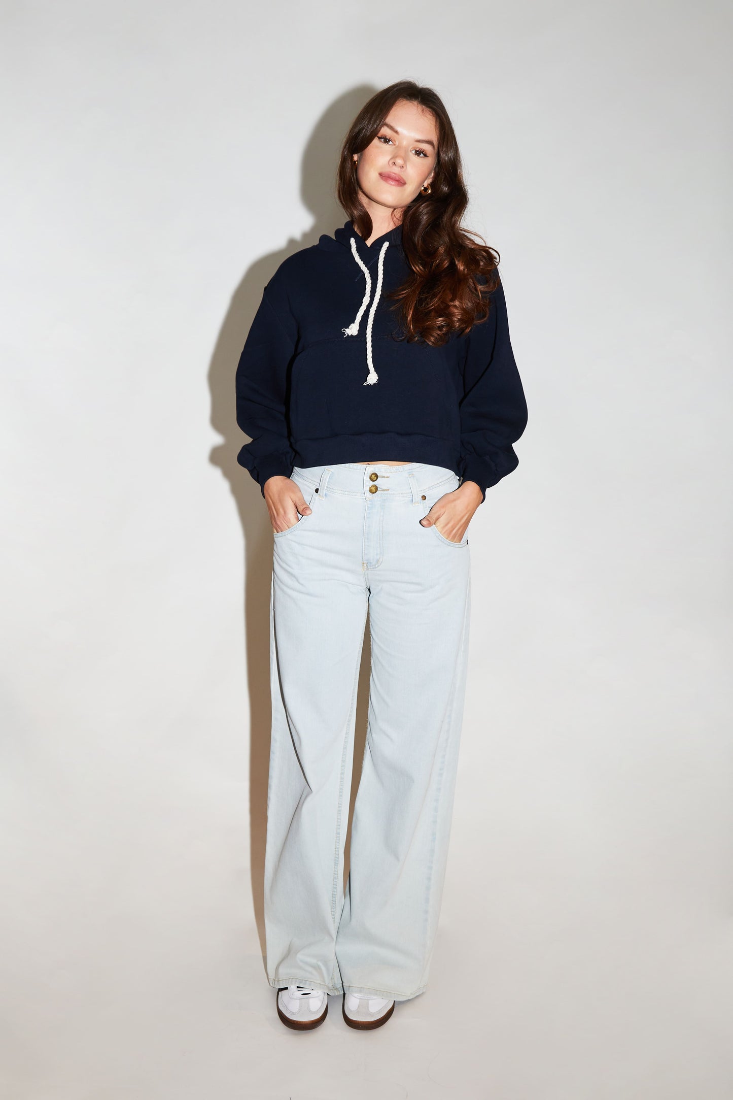 RE/BORN Antwerp Eli sweater Dark Blue