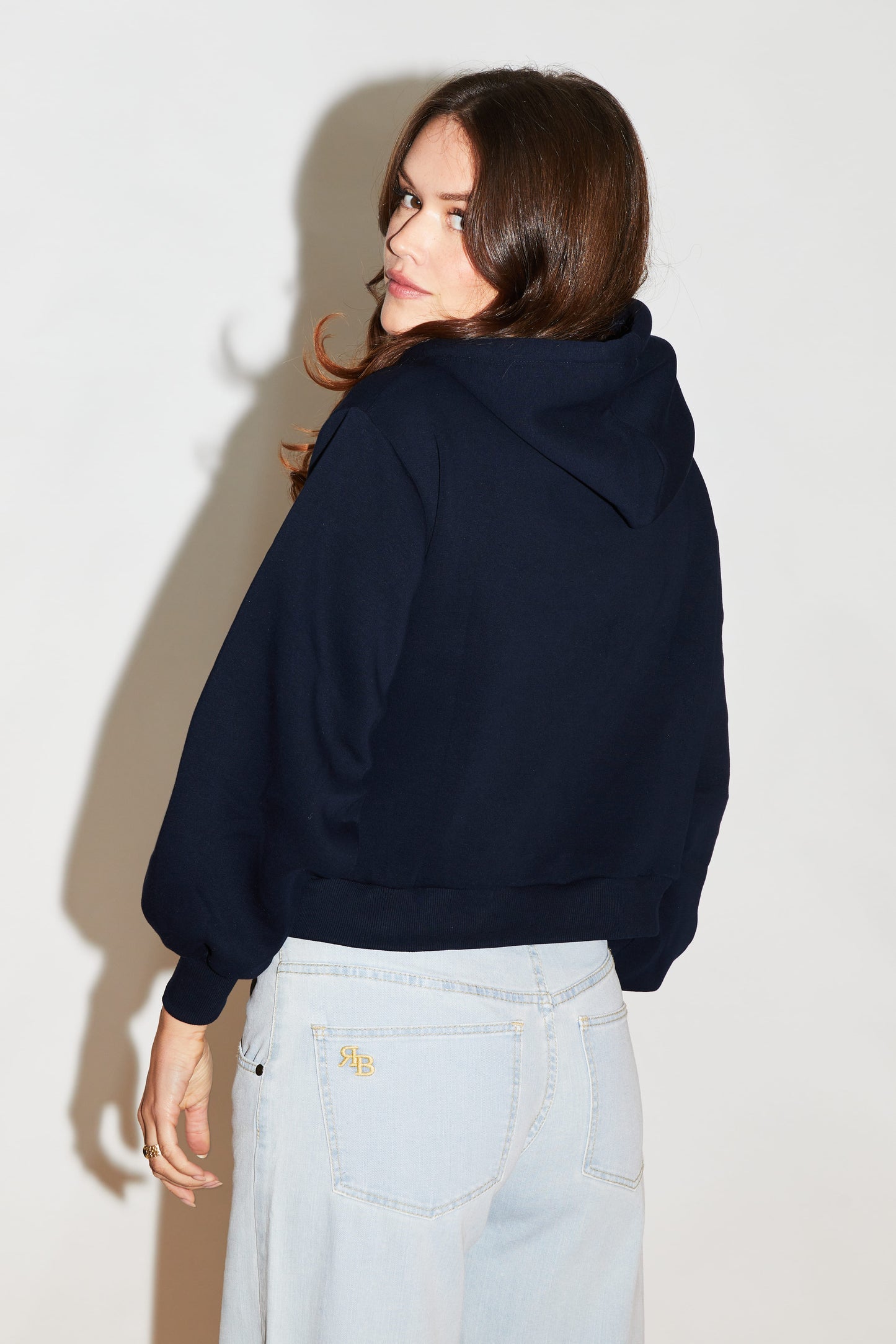 RE/BORN Antwerp Eli sweater Dark Blue
