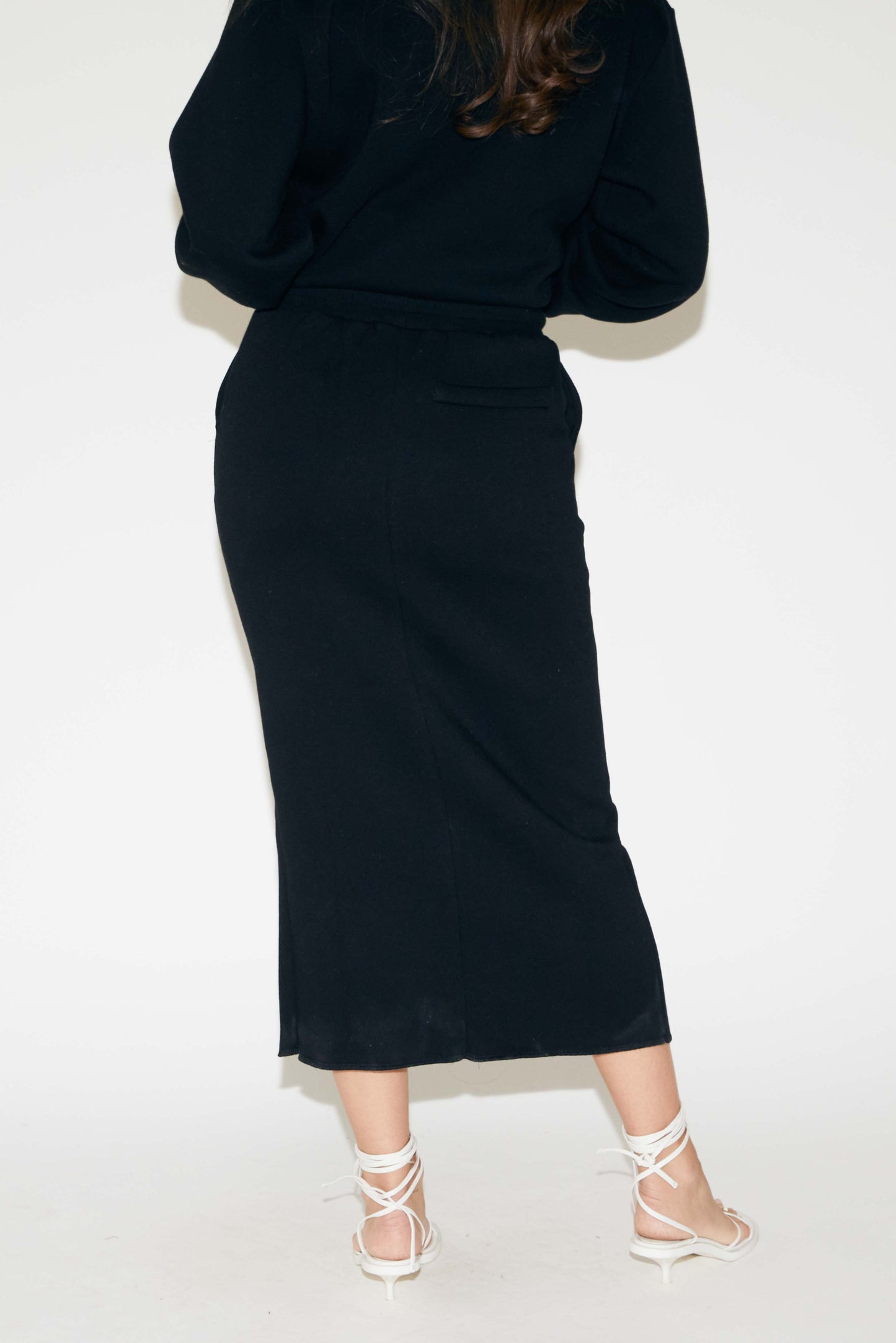 RE/BORN Antwerp Estelle skirt Black