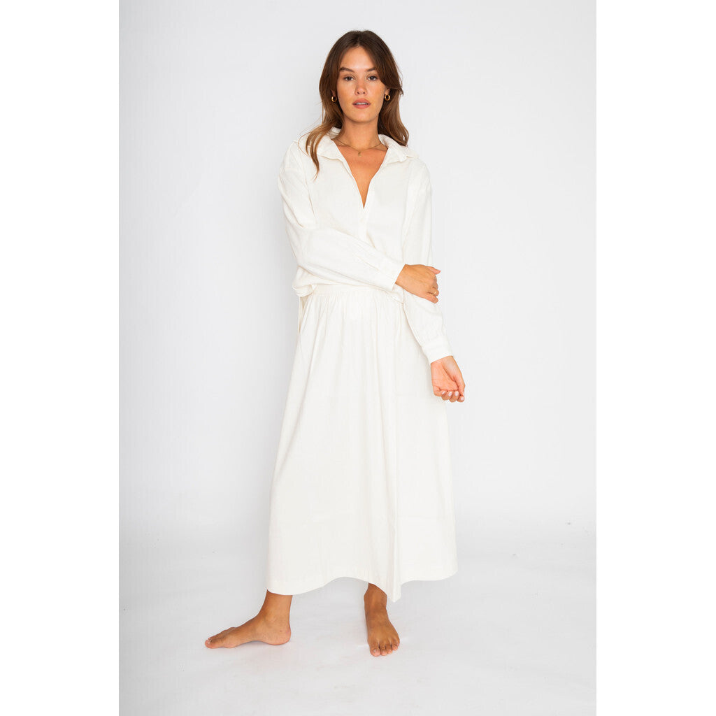 RE/BORN Antwerp Florence dress Offwhite