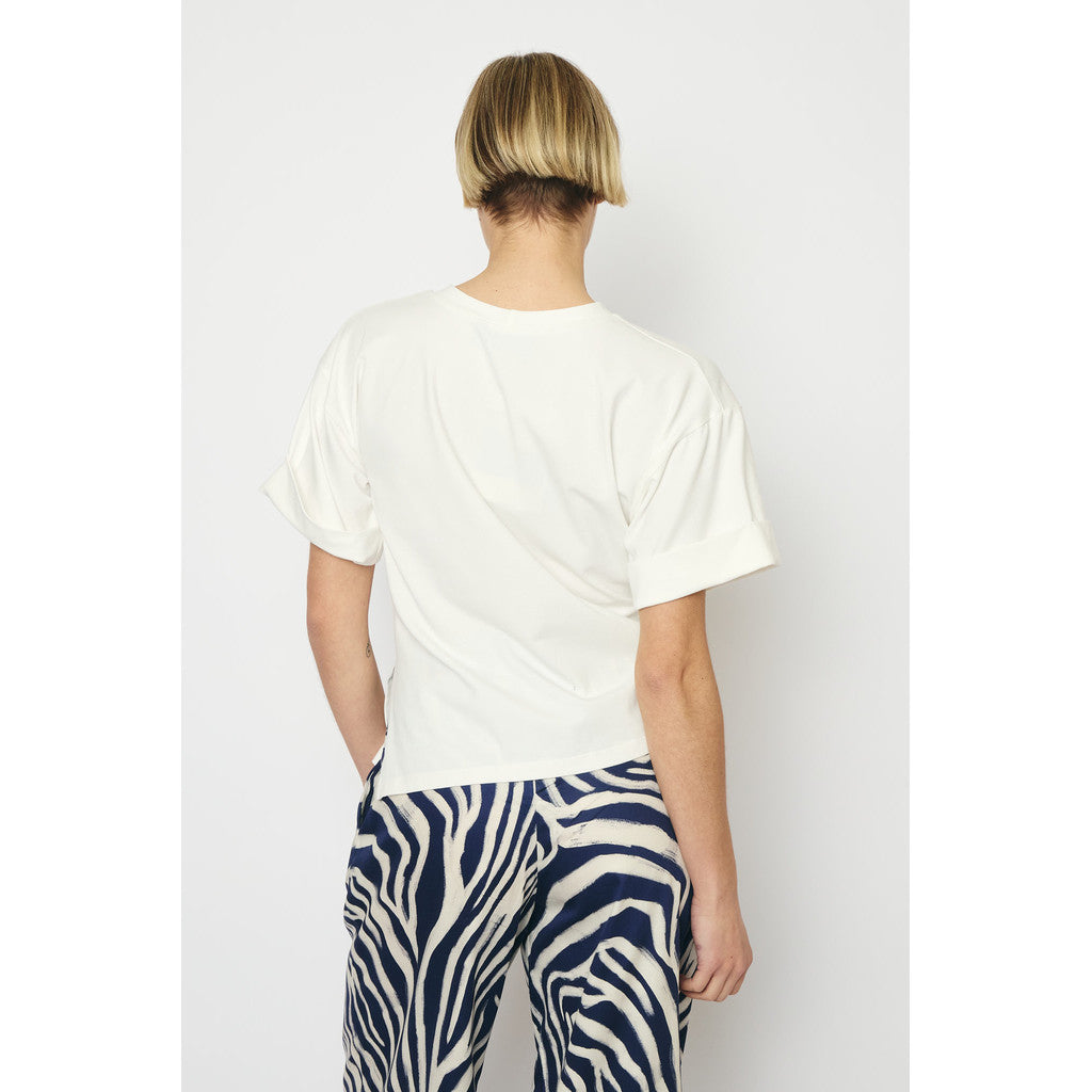 RE/BORN Antwerp Gabrielle t-shirt Offwhite