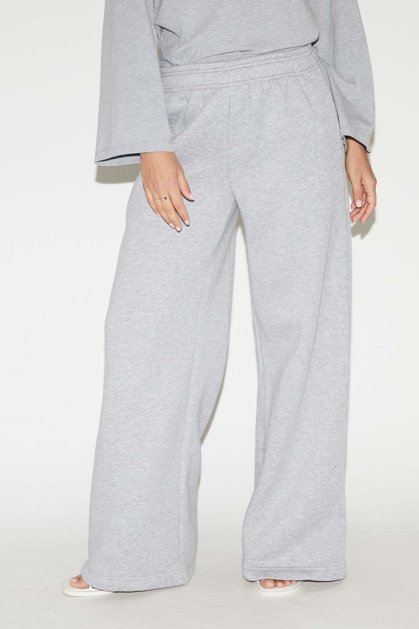 RE/BORN Antwerp Gustavo trousers Gray Melange