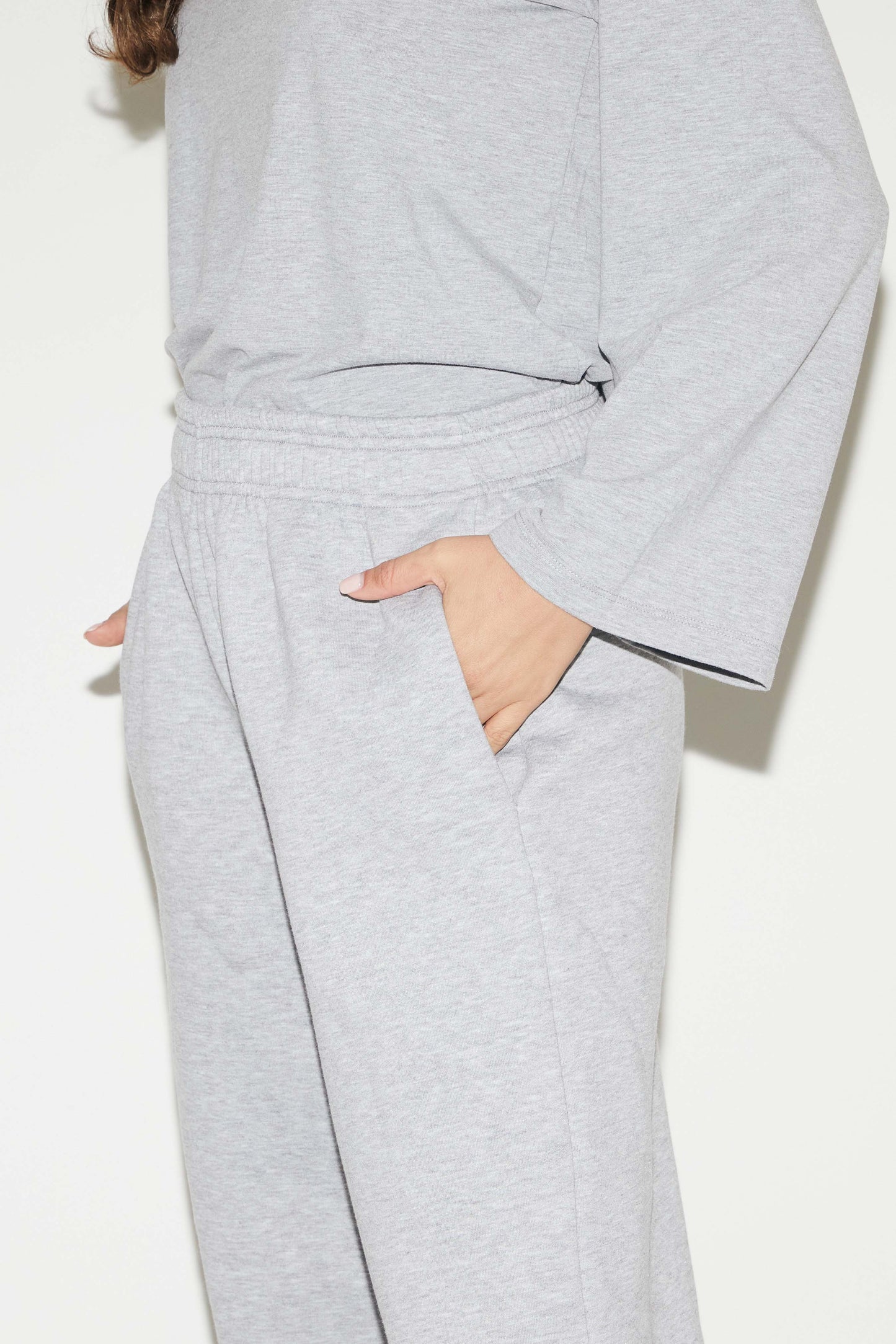 RE/BORN Antwerp Gustavo trousers Gray Melange