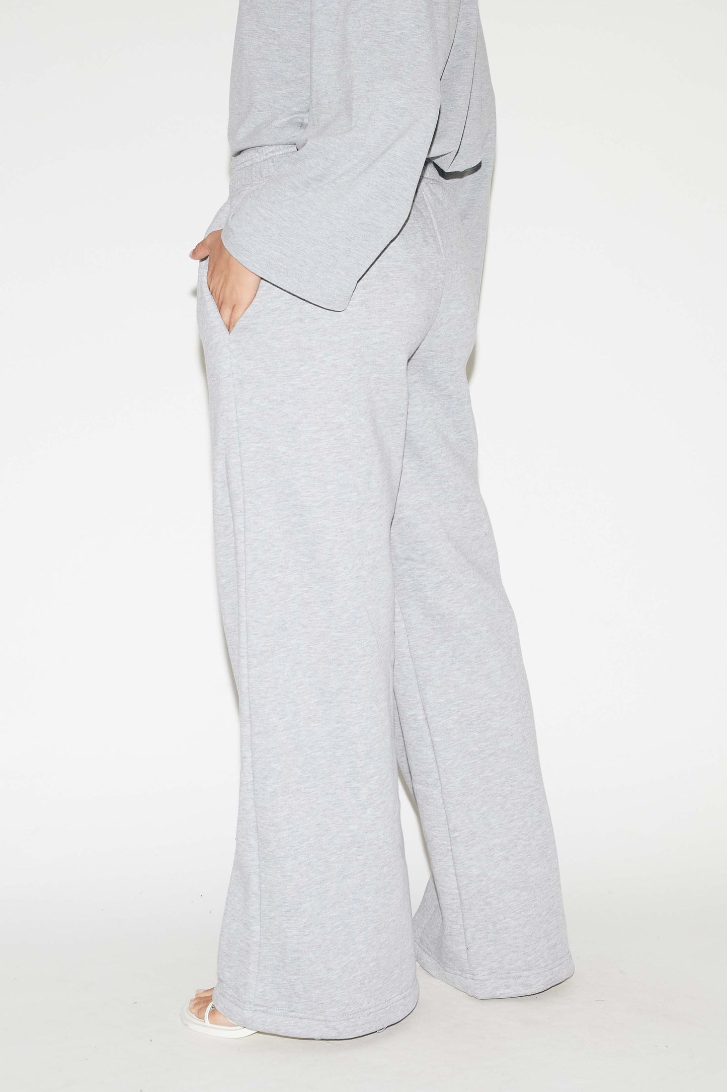 RE/BORN Antwerp Gustavo trousers Gray Melange