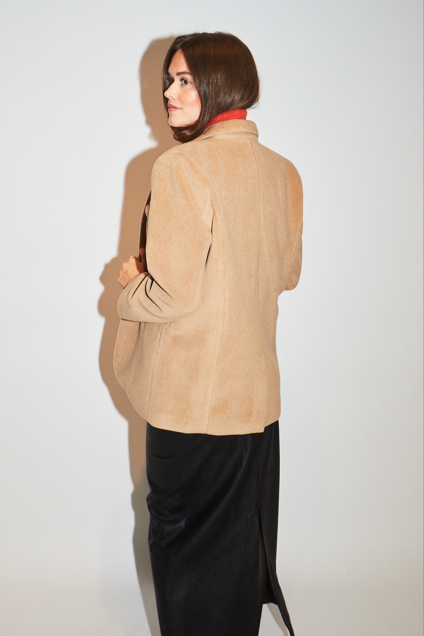 RE/BORN Antwerp Isa (blazer wol) jacket Camel