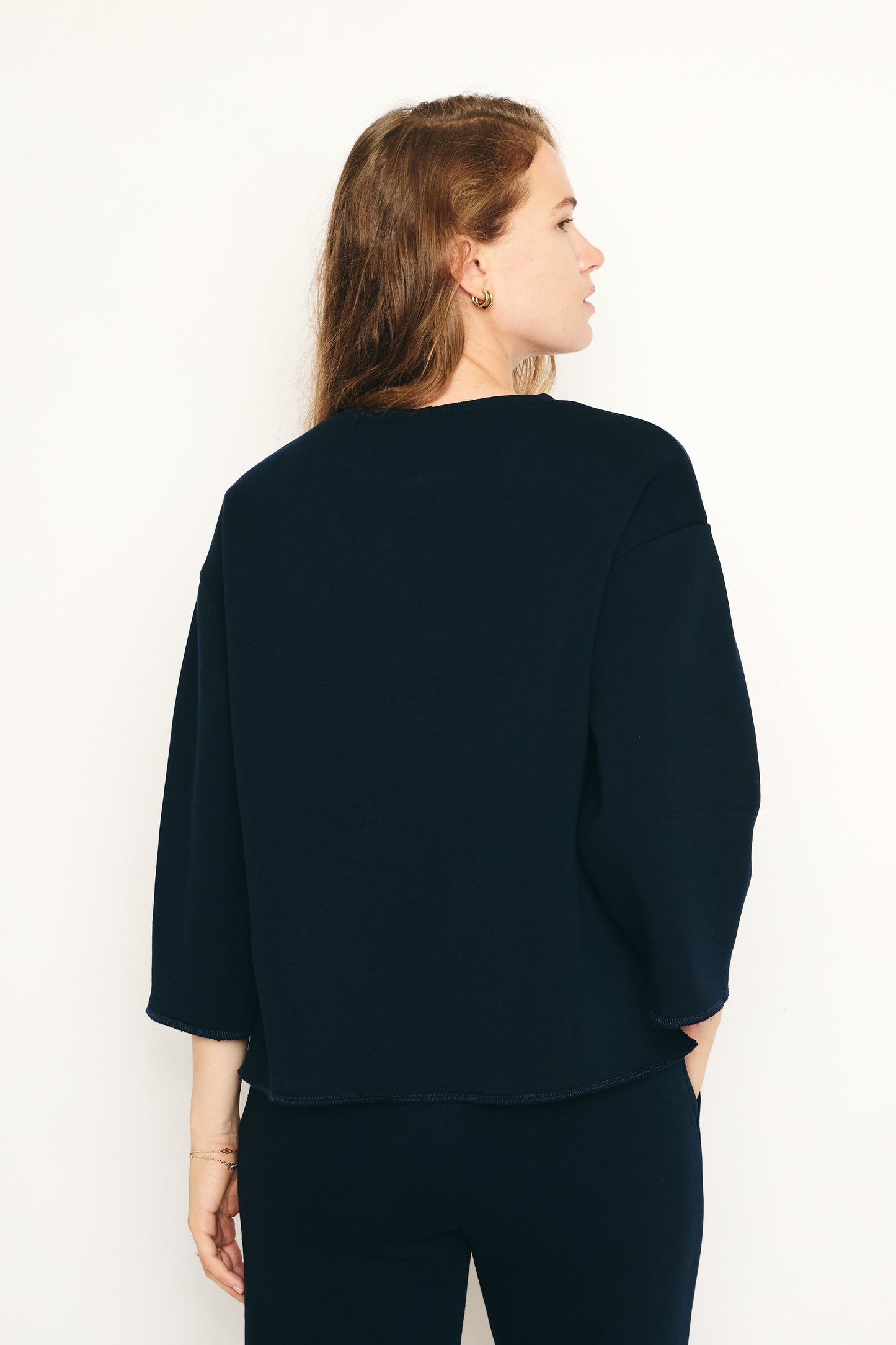 RE/BORN Antwerp Izy sweater Dark Blue
