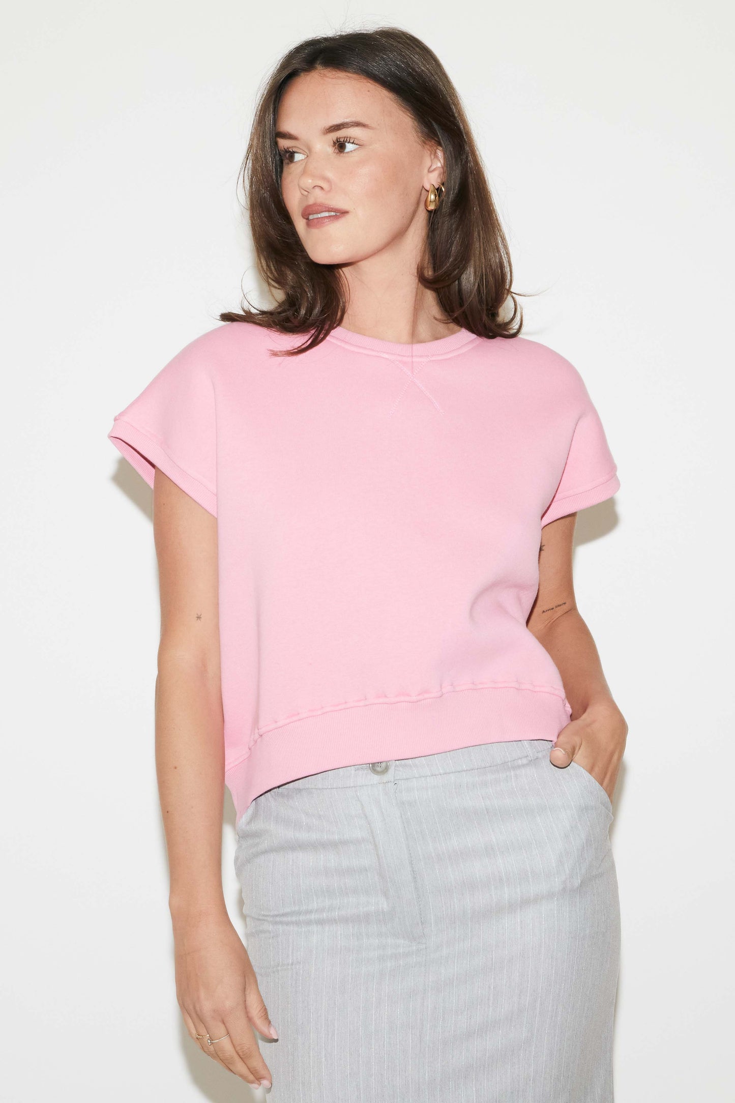 RE/BORN Antwerp Justine blouse/ top Rose