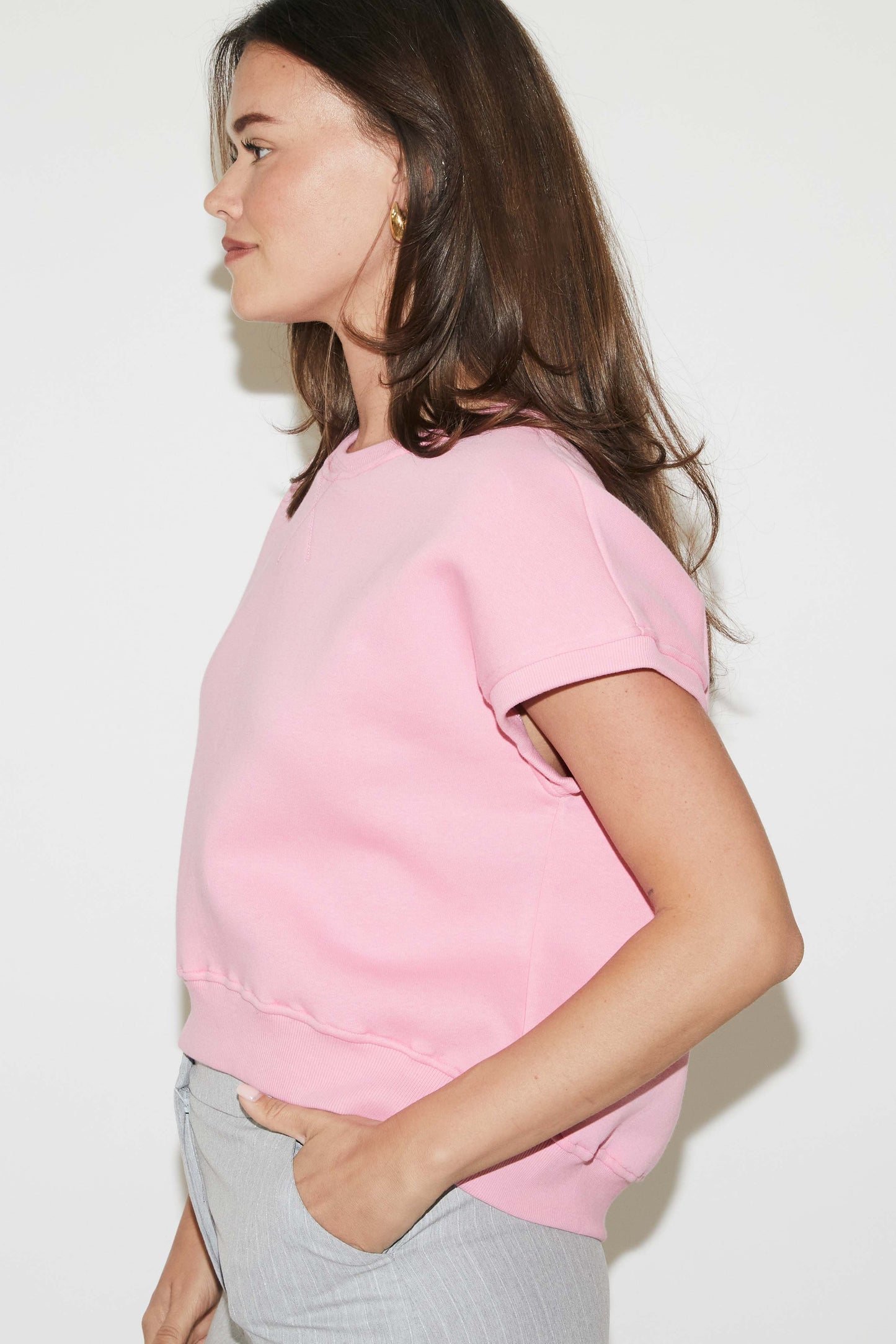 RE/BORN Antwerp Justine blouse/ top Rose