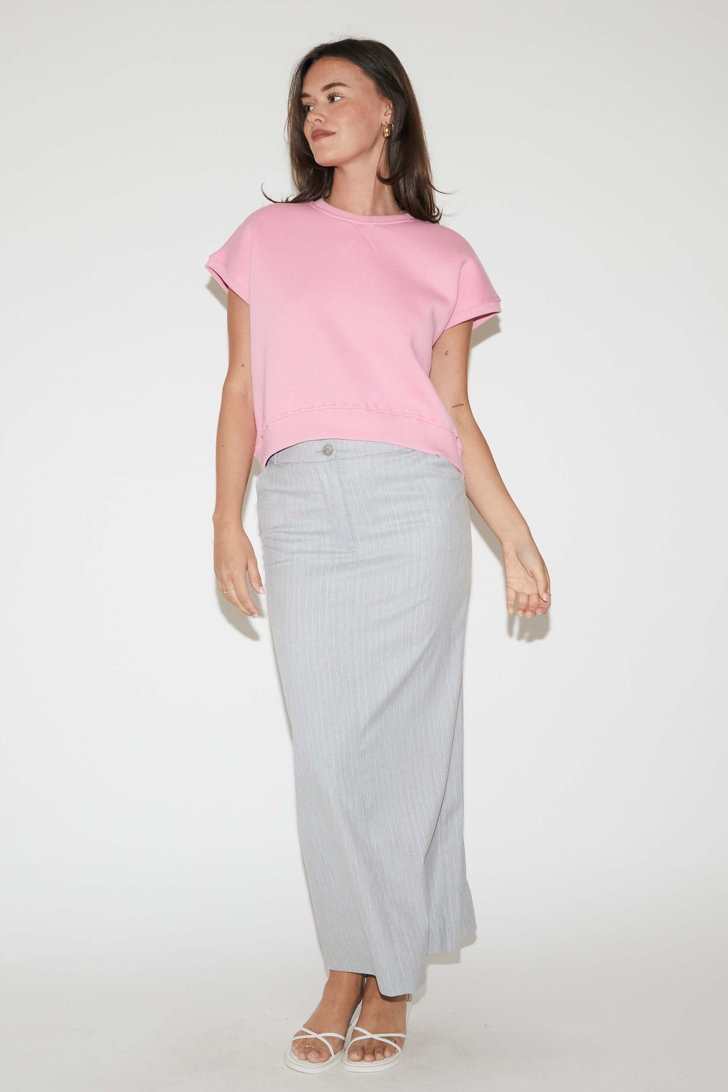 RE/BORN Antwerp Justine blouse/ top Rose