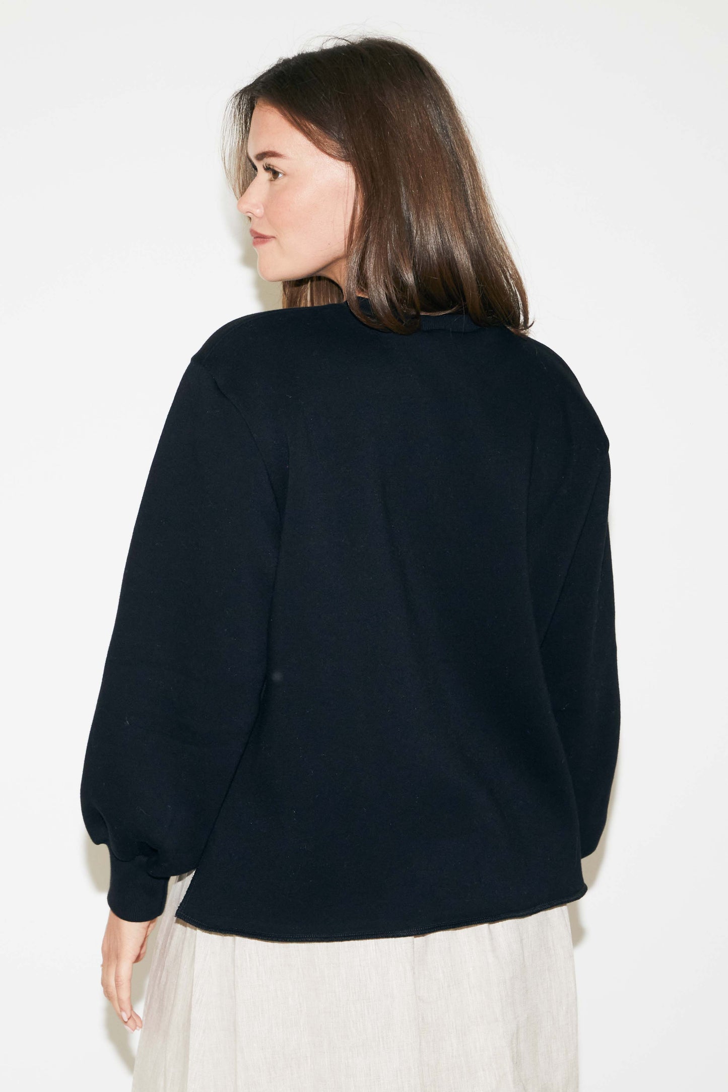RE/BORN Antwerp Kai sweater Black