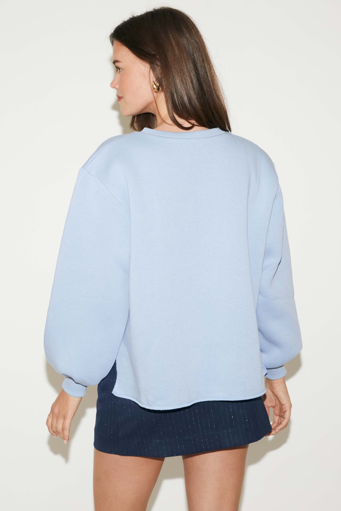 RE/BORN Antwerp Kai sweater Light Blue