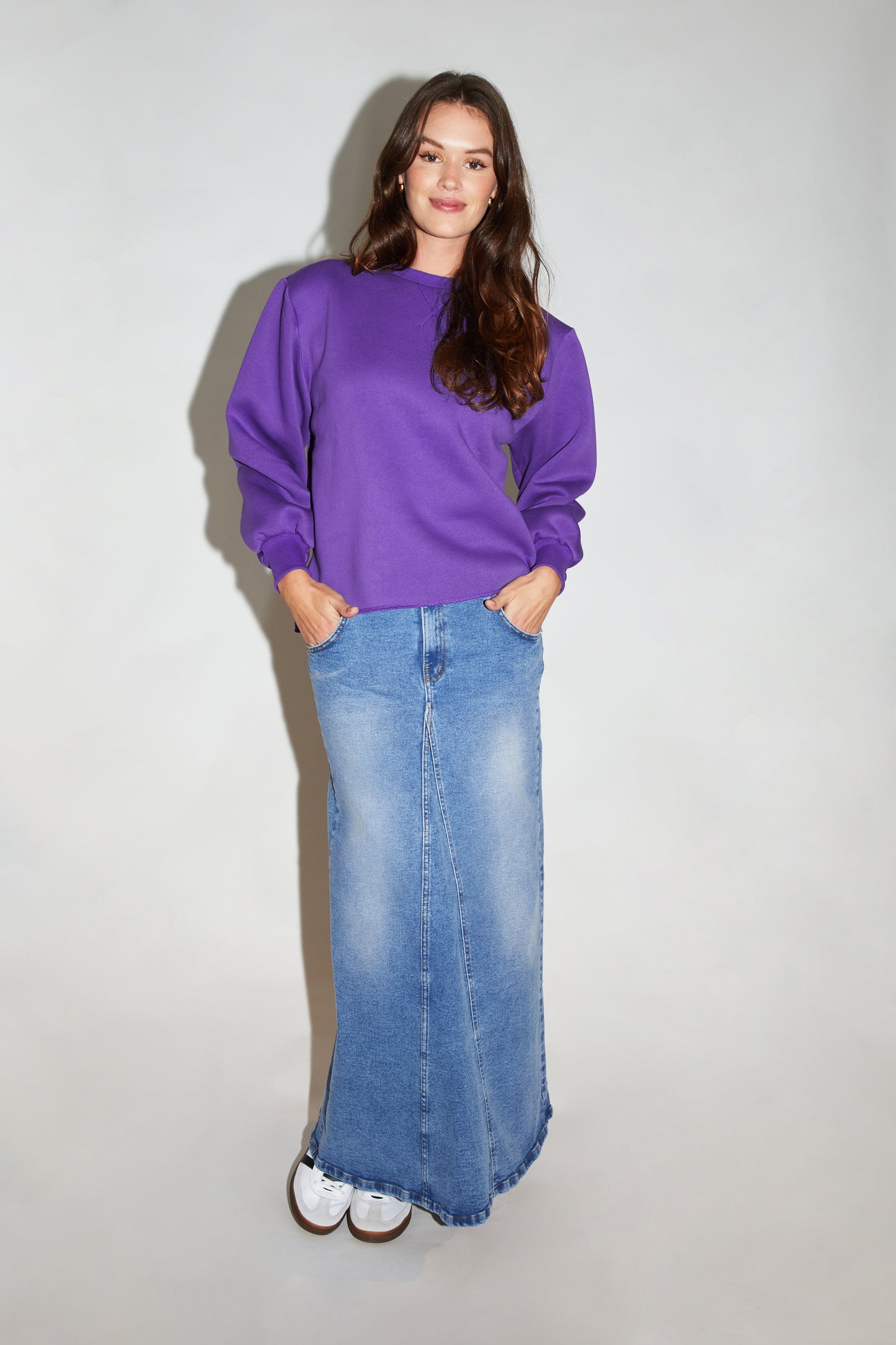 RE/BORN Antwerp Kai sweater Purple
