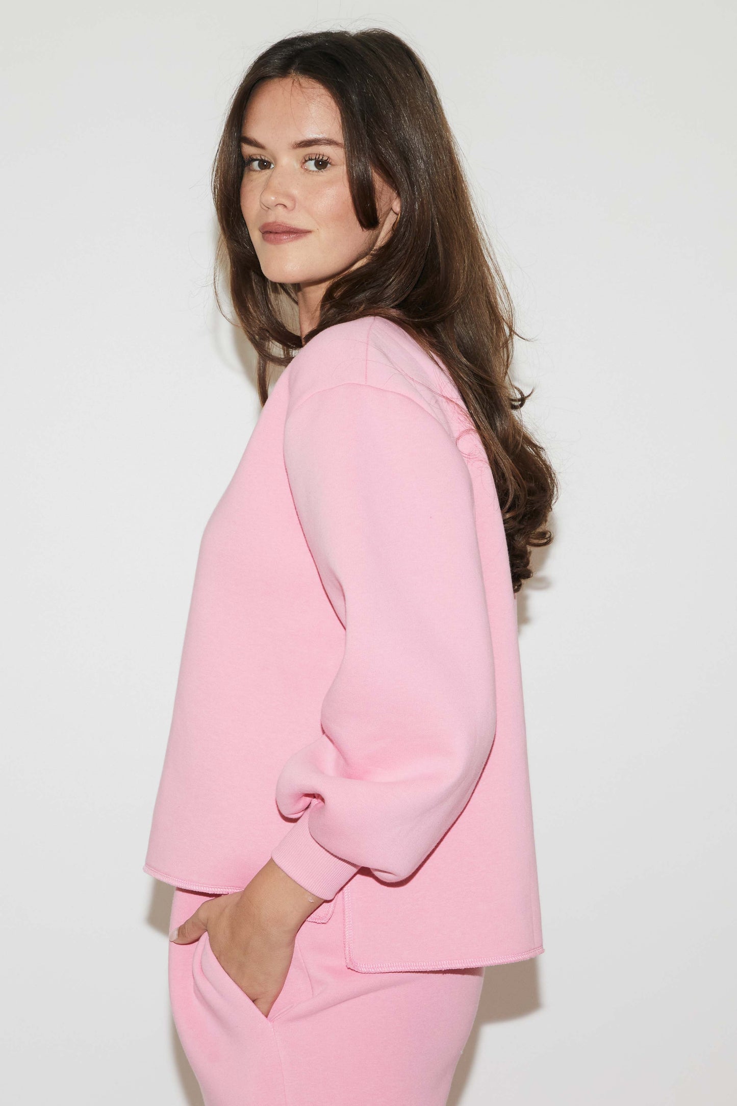 RE/BORN Antwerp Kai sweater Rose