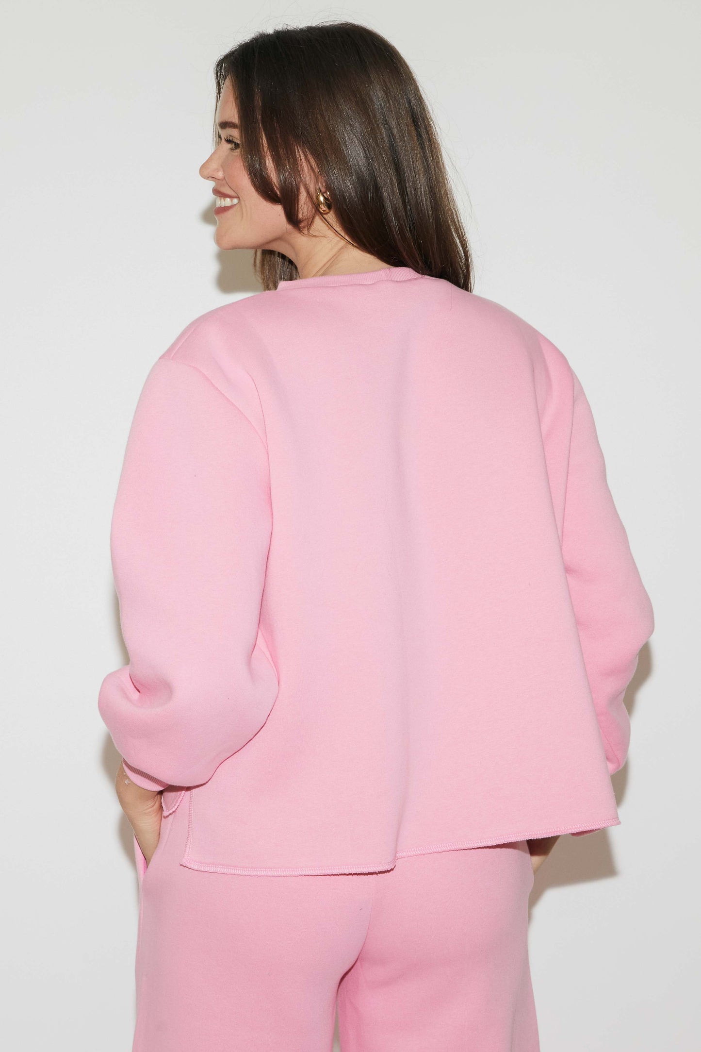 RE/BORN Antwerp Kai sweater Rose