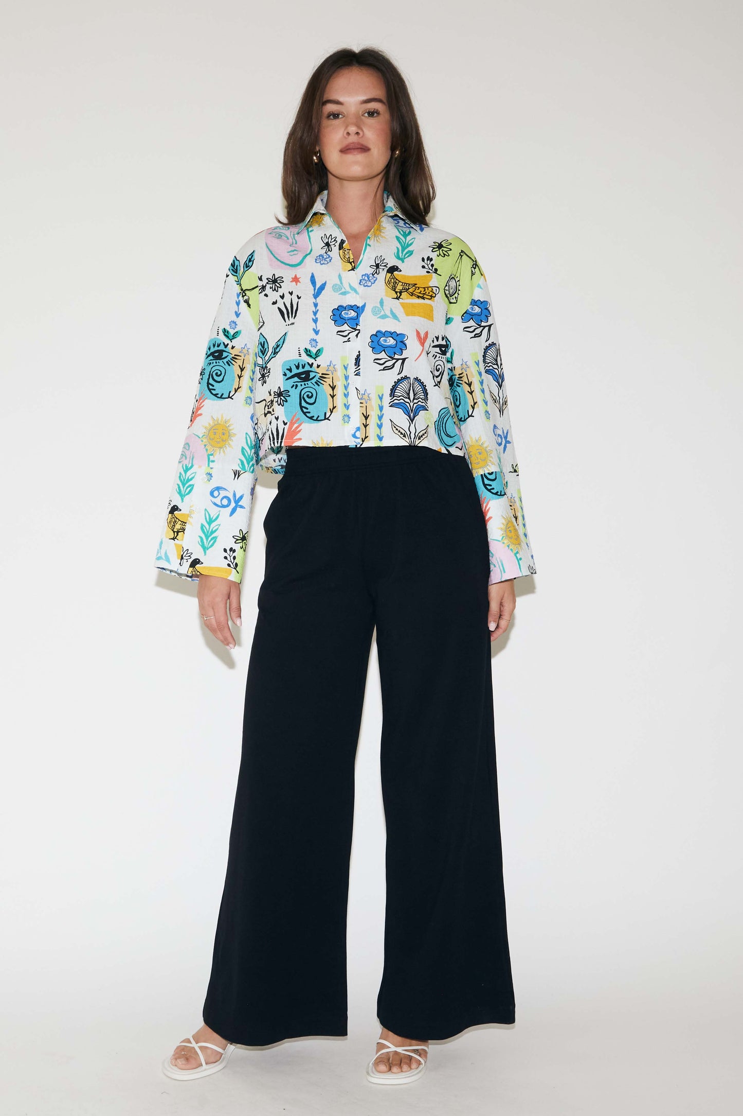 RE/BORN Antwerp Kate trousers Black