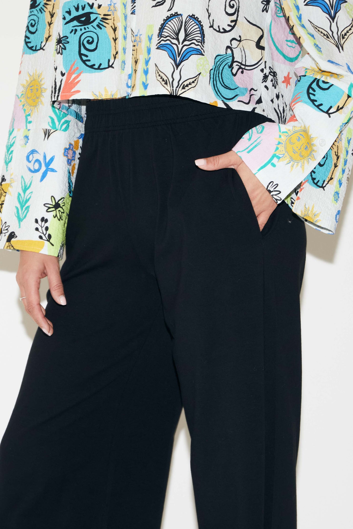 RE/BORN Antwerp Kate trousers Dark Blue