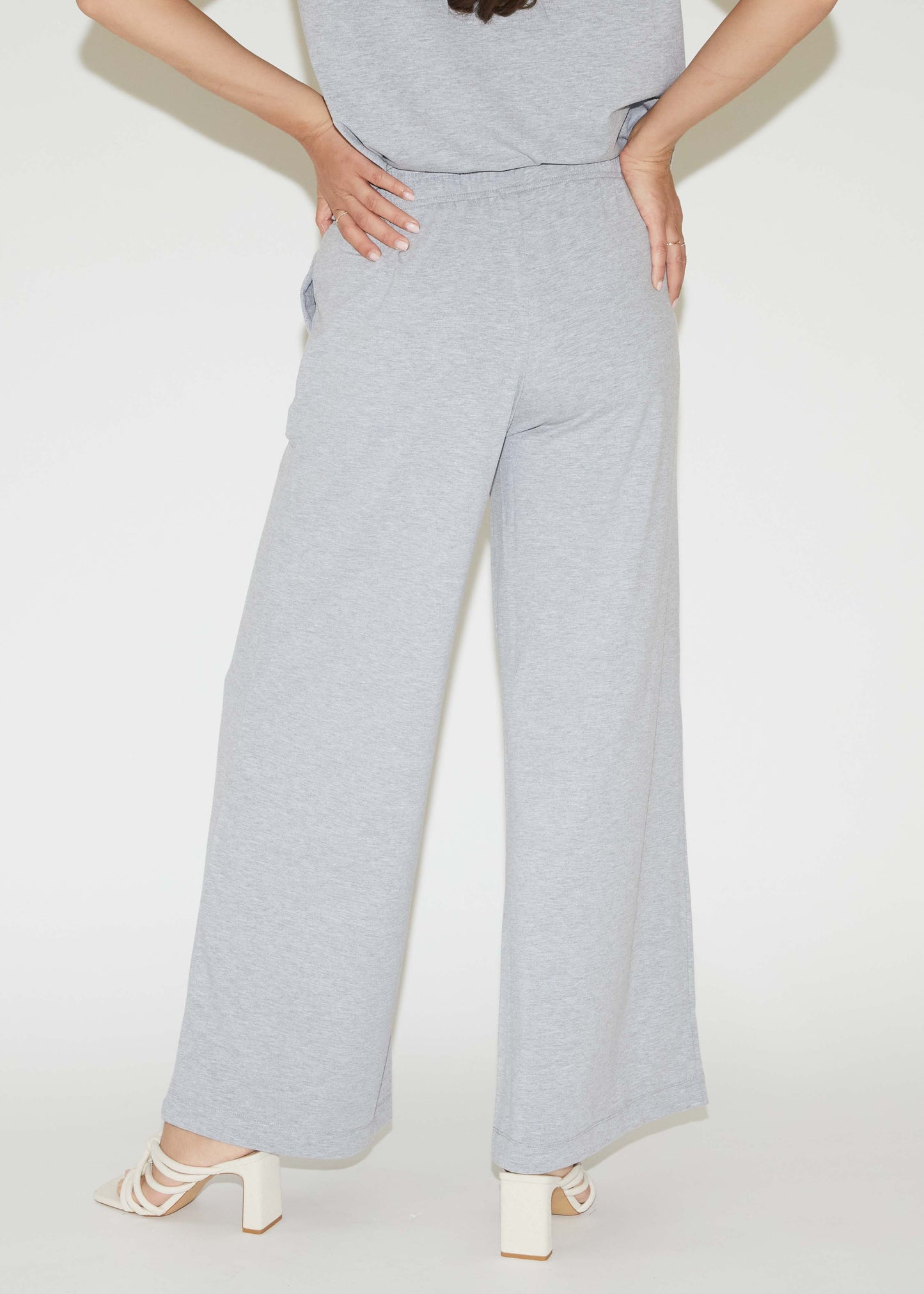 RE/BORN Antwerp Kate trousers Gray Melange