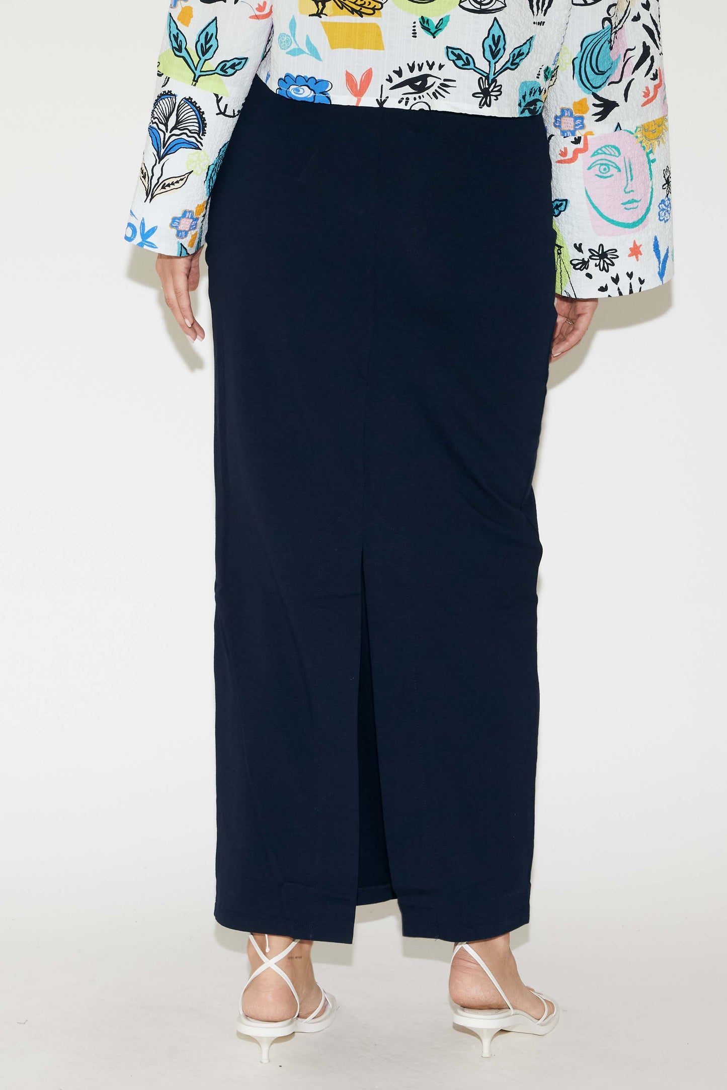 RE/BORN Antwerp Leah skirt Dark Blue