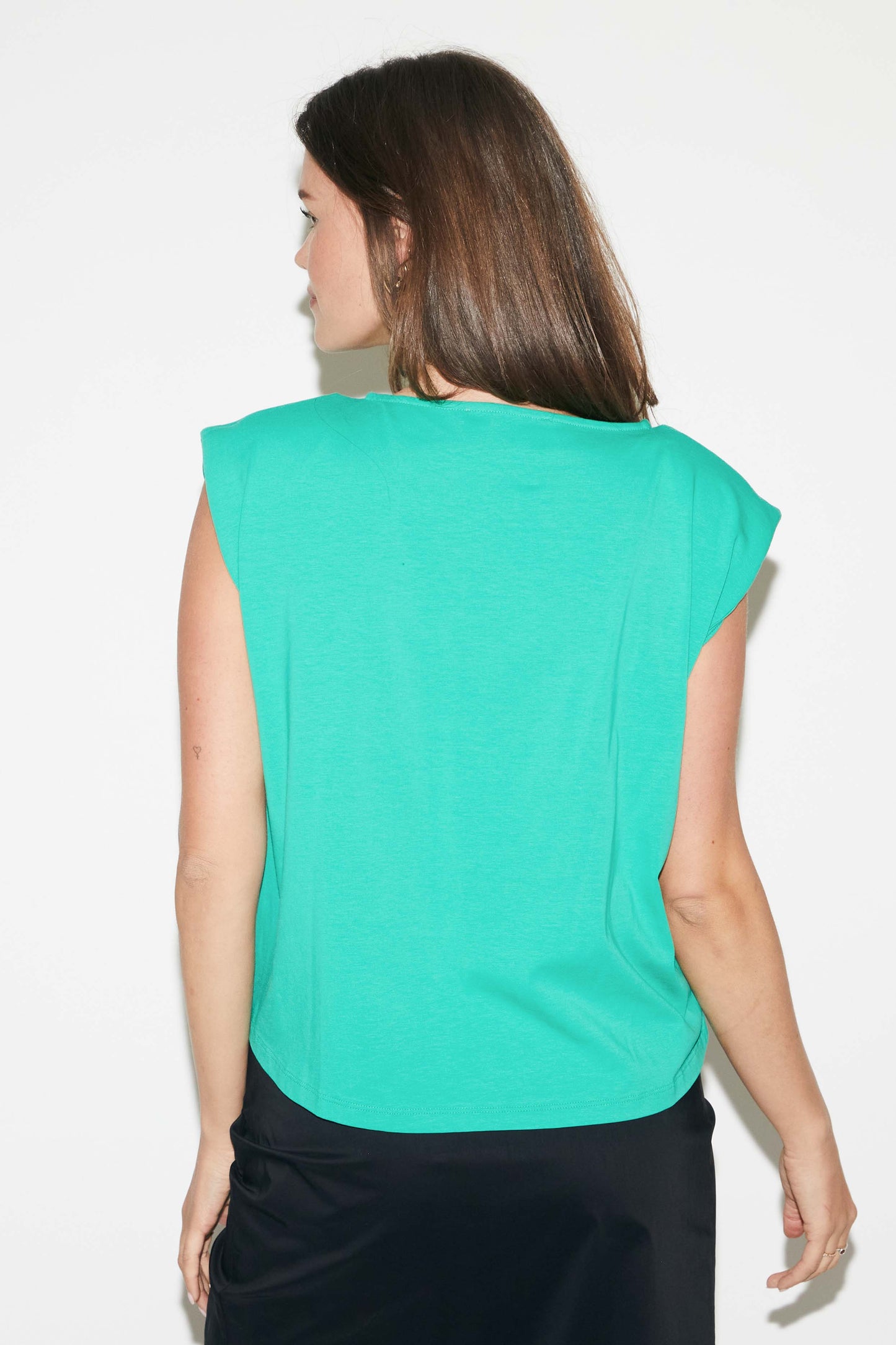 RE/BORN Antwerp Lien t-shirt Smaragd Green