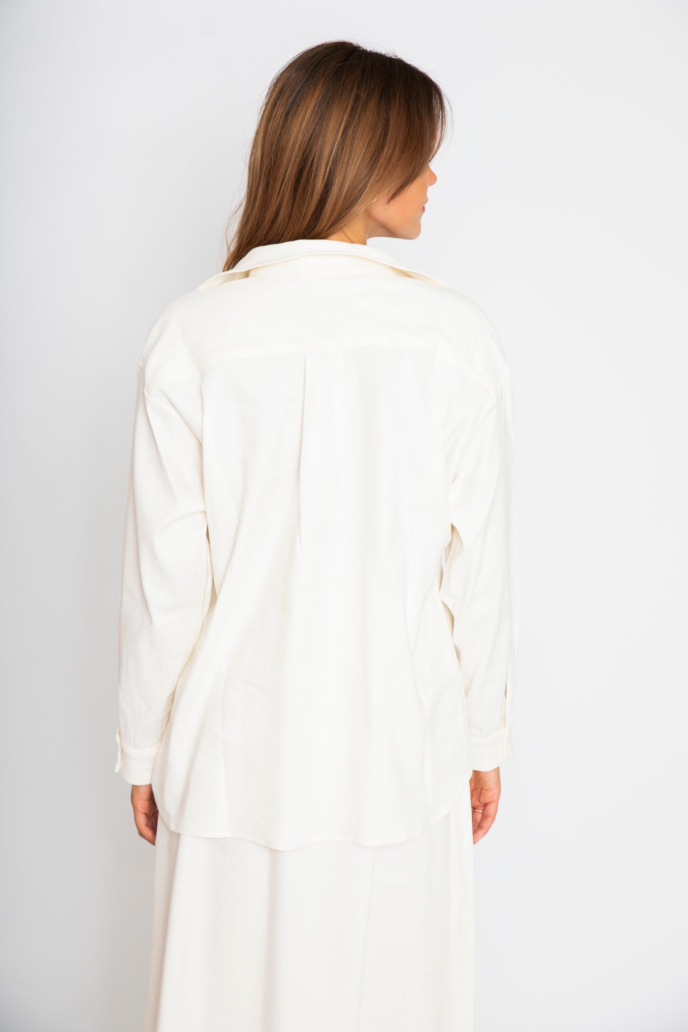 RE/BORN Antwerp Maël shirt Offwhite