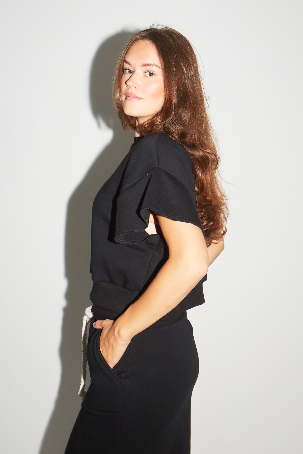 RE/BORN Antwerp Raffaëlla sweater Black