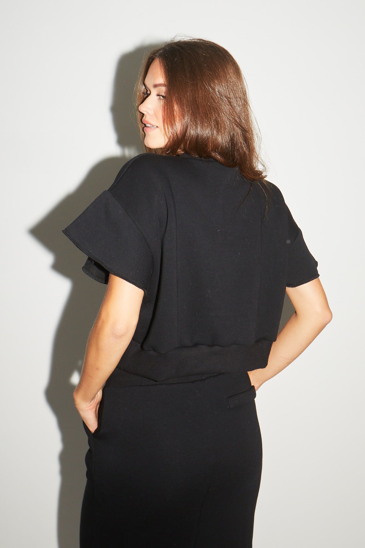 RE/BORN Antwerp Raffaëlla sweater Black