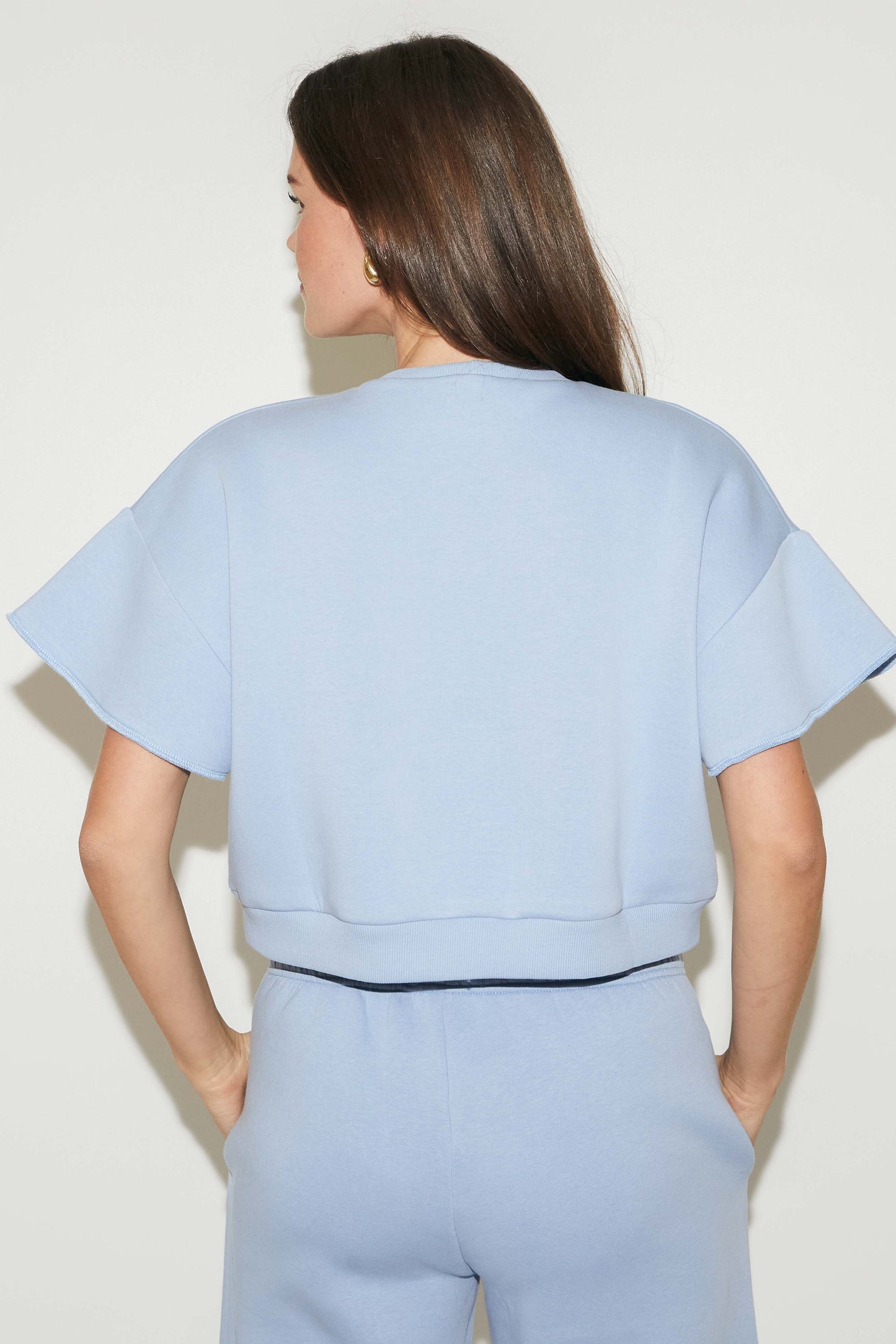 RE/BORN Antwerp Raffaëlla sweater Light Blue