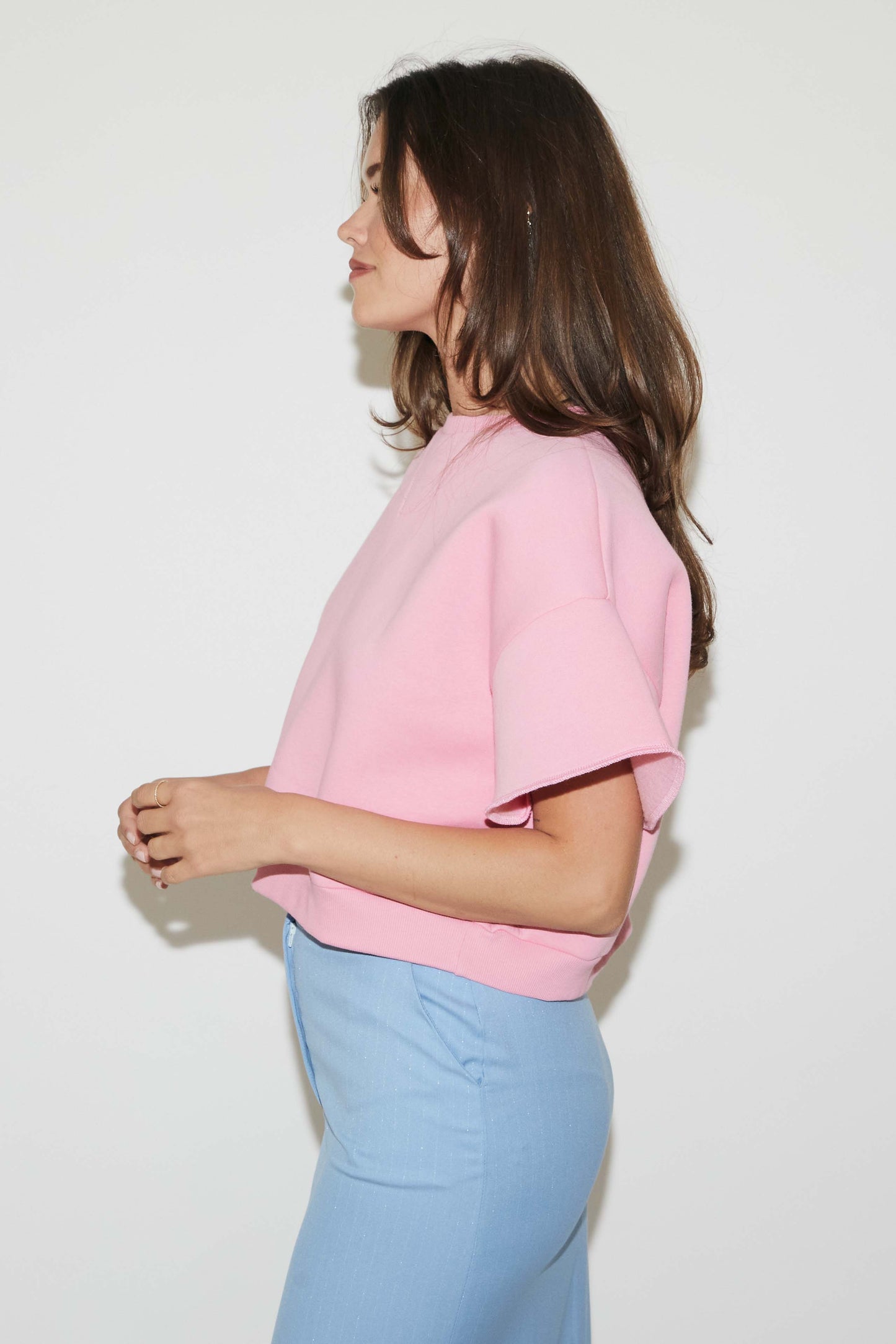 RE/BORN Antwerp Raffaëlla sweater Rose