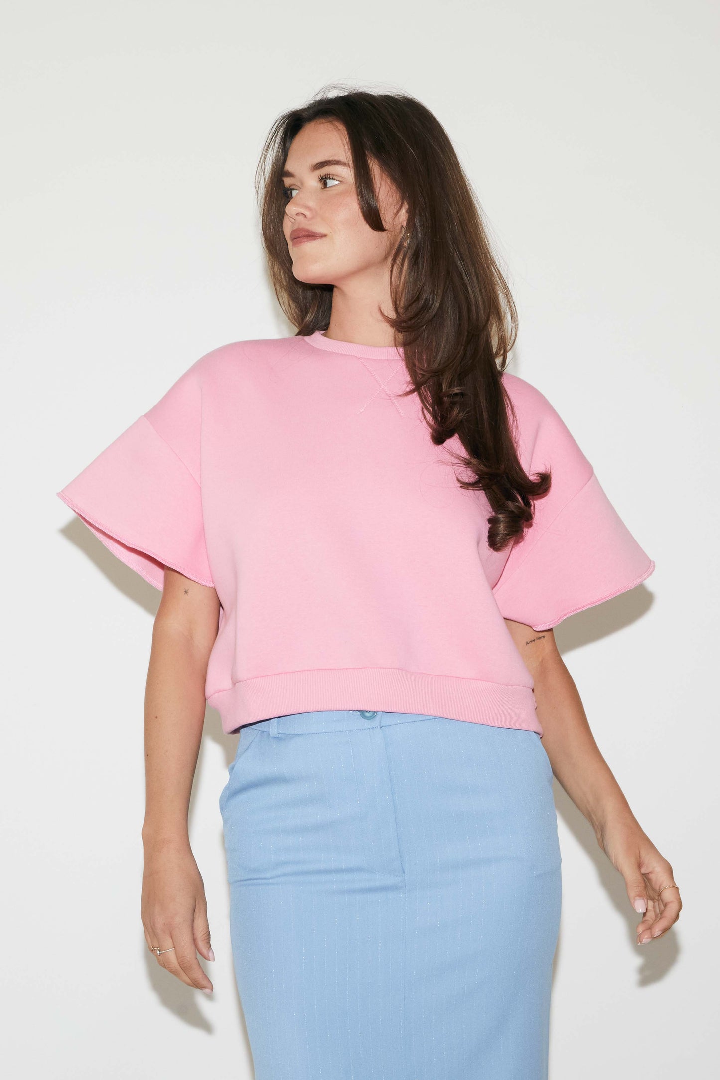 RE/BORN Antwerp Raffaëlla sweater Rose