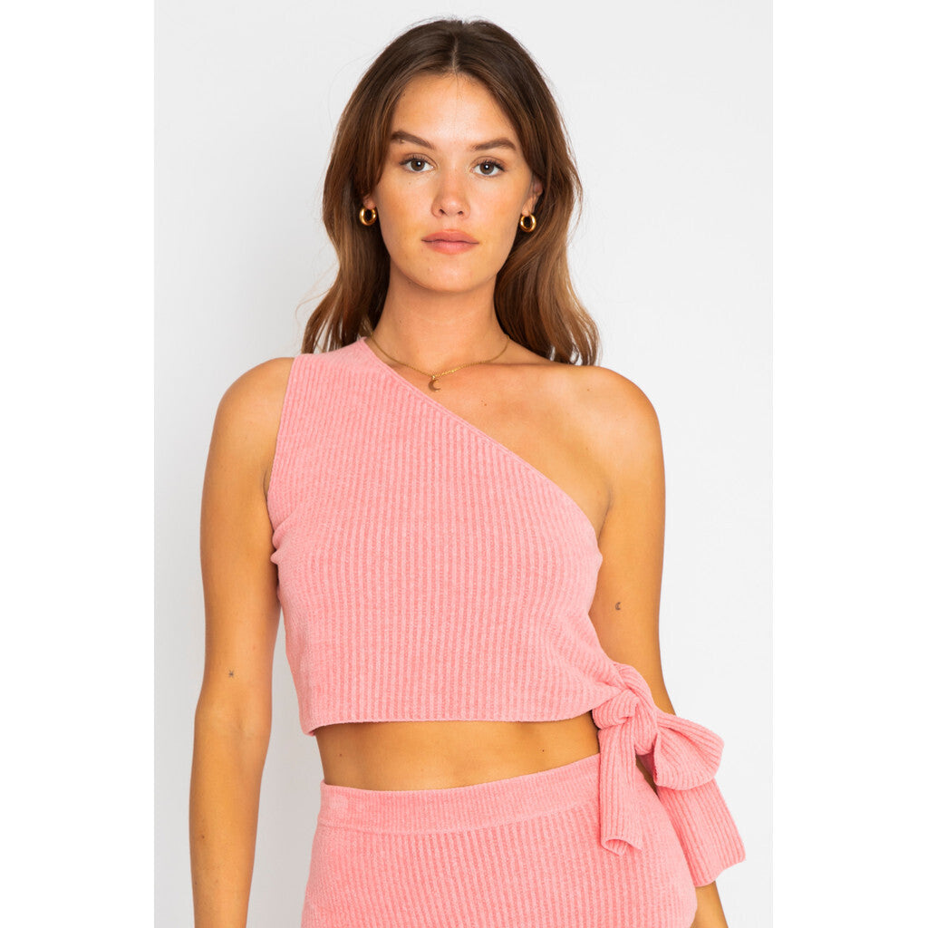 RE/BORN Antwerp Railey blouse/ top Candy Pink