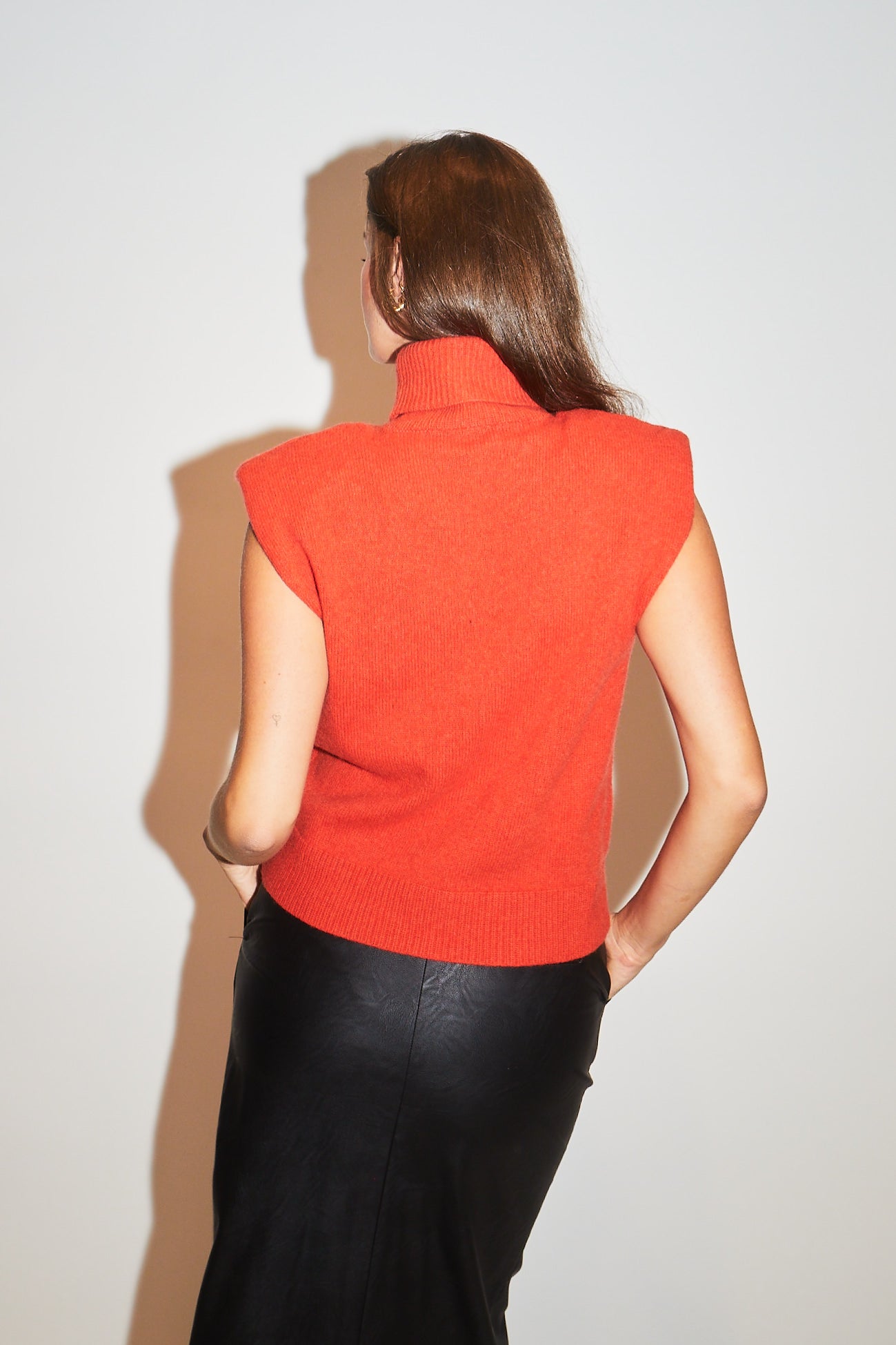 RE/BORN Antwerp Ruby blouse/ top Orange