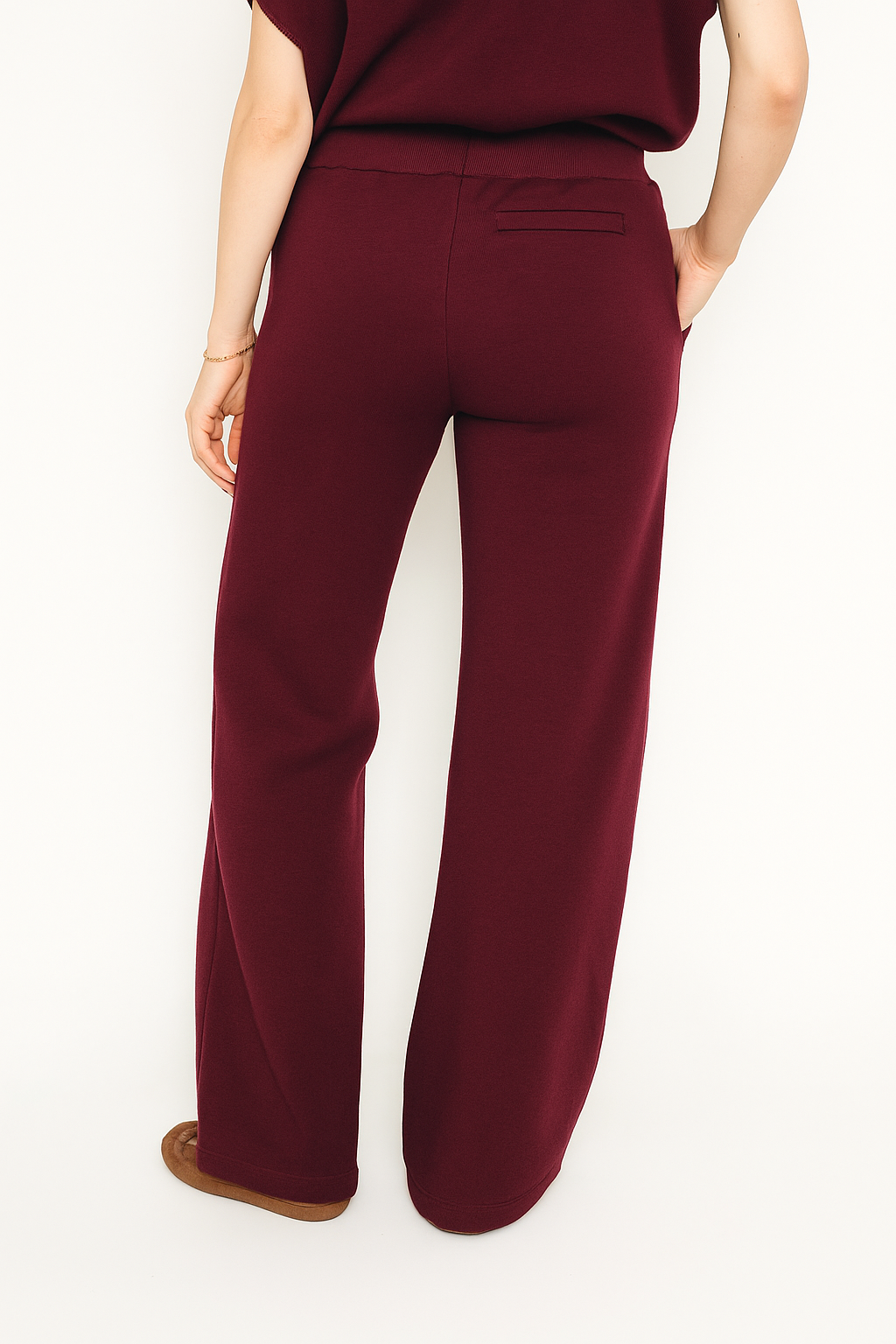 RE/BORN Antwerp Savannah trousers Vino