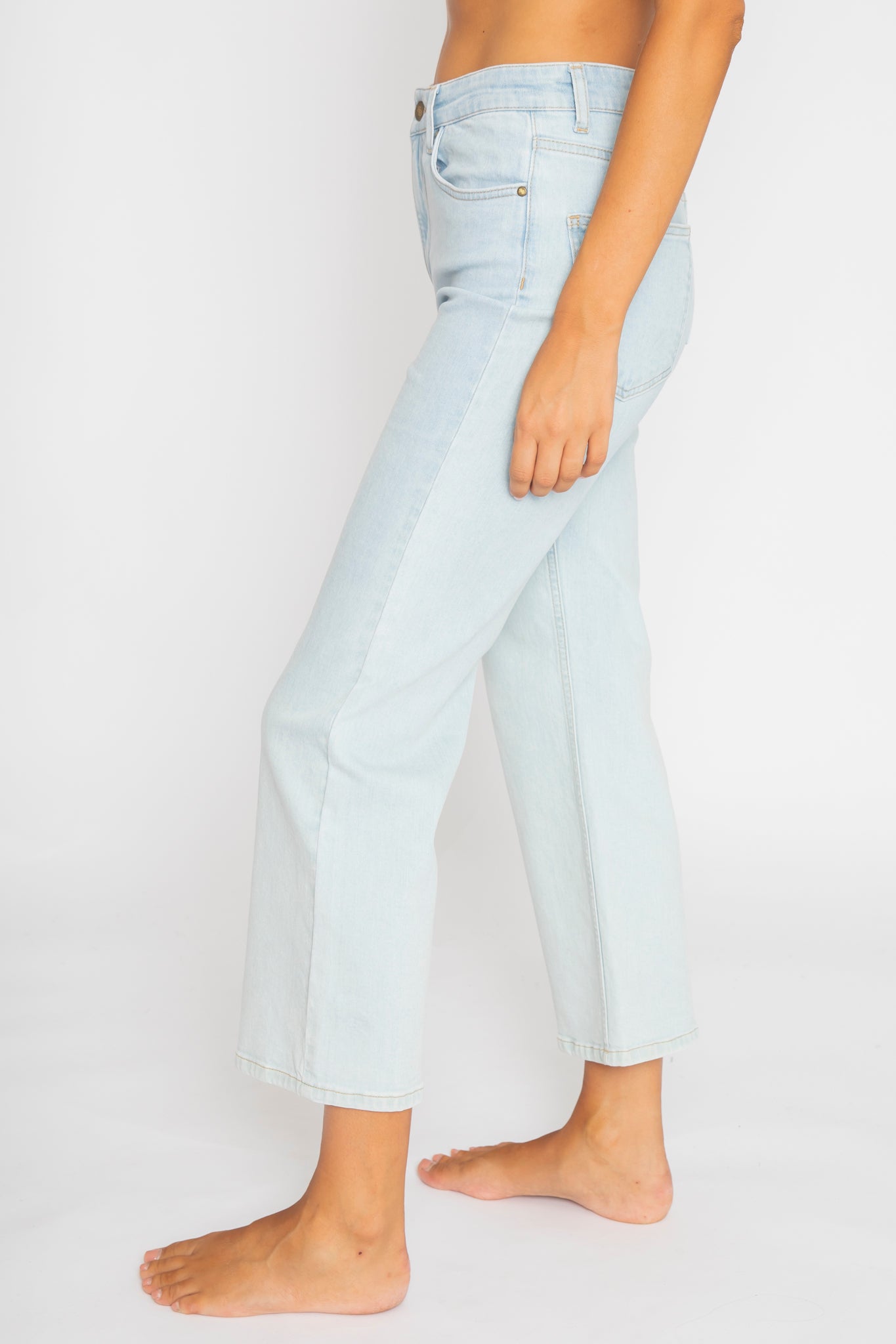 RE/BORN Antwerp Two Straight denim Light Wash