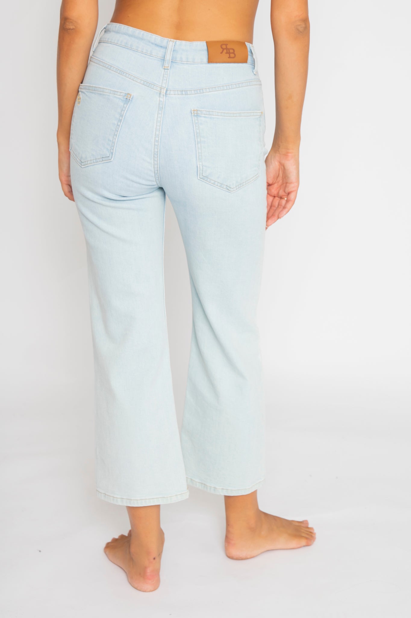 RE/BORN Antwerp Two Straight denim Light Wash