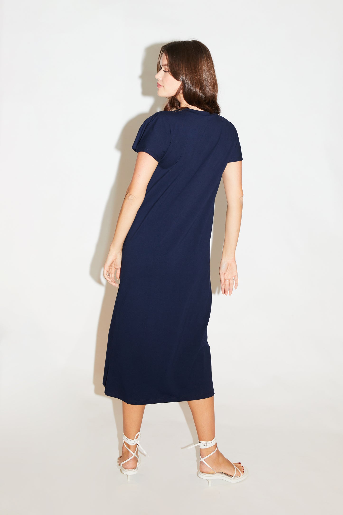 RE/BORN Antwerp Vera dress Dark Blue
