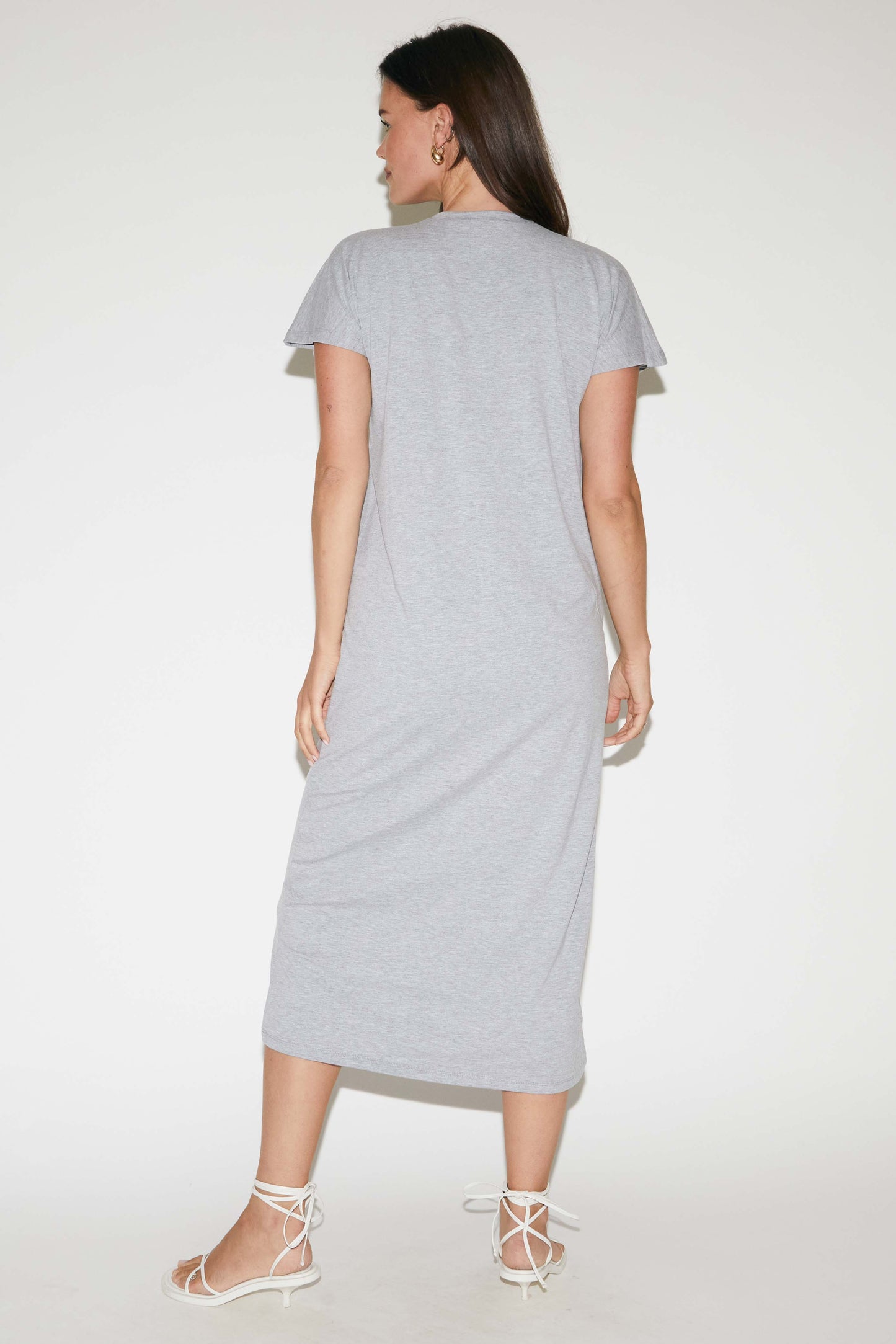 RE/BORN Antwerp Vera dress Gray Melange