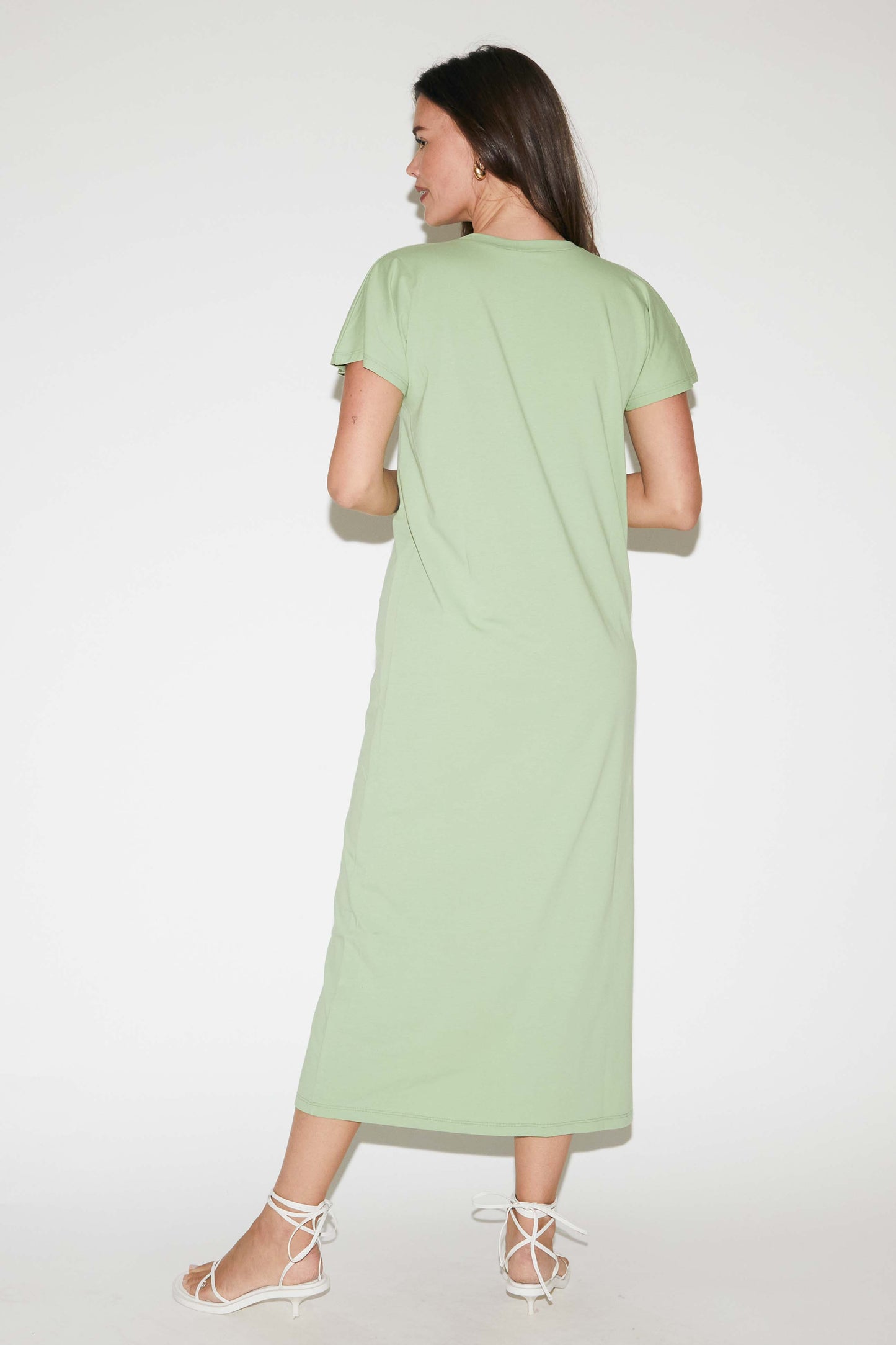 RE/BORN Antwerp Vera dress Soft Green